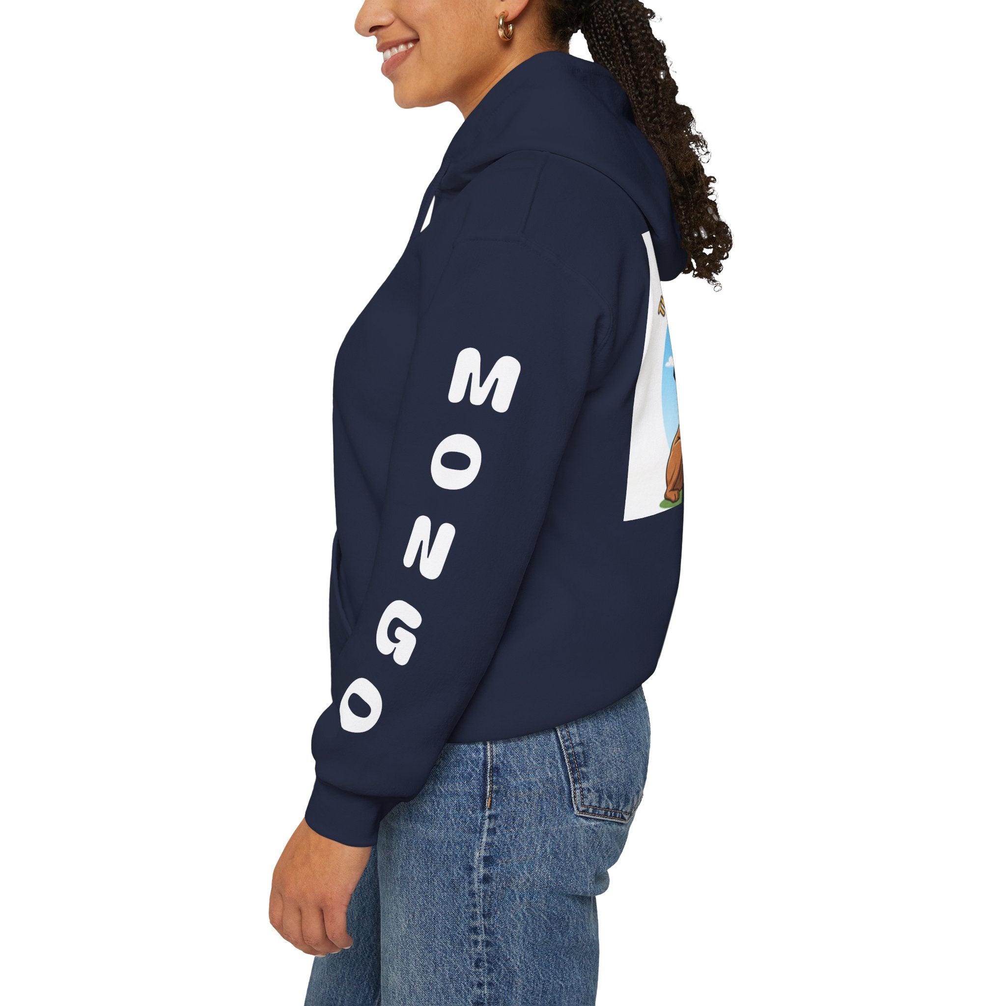Dog Adventure Hoodie — "The Adventures of Mongo & Trappy" Graphic Hooded Sweatshirt