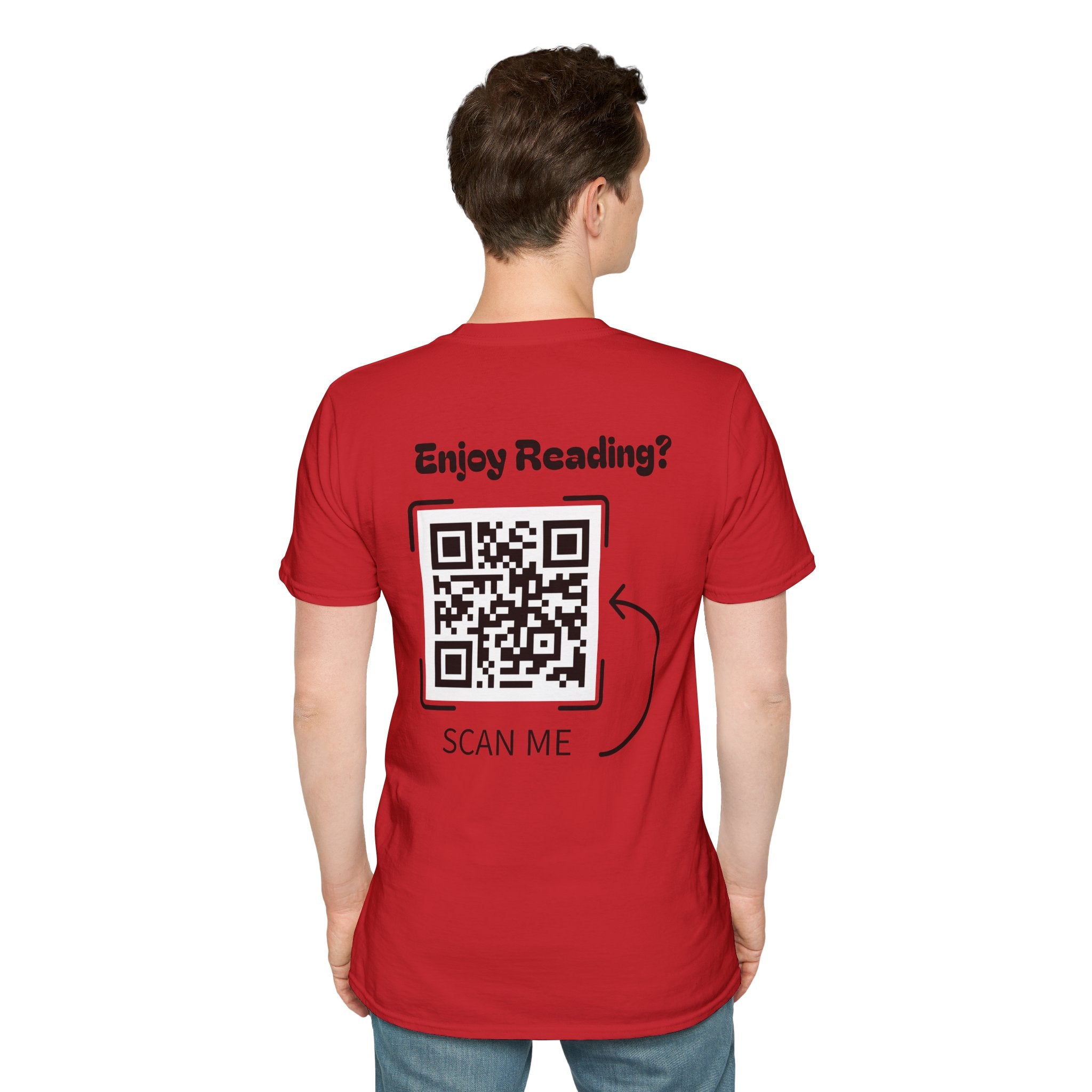 Adventure Graphic T-Shirt — “Adventures of Mongo & Trappy” with Back QR Code