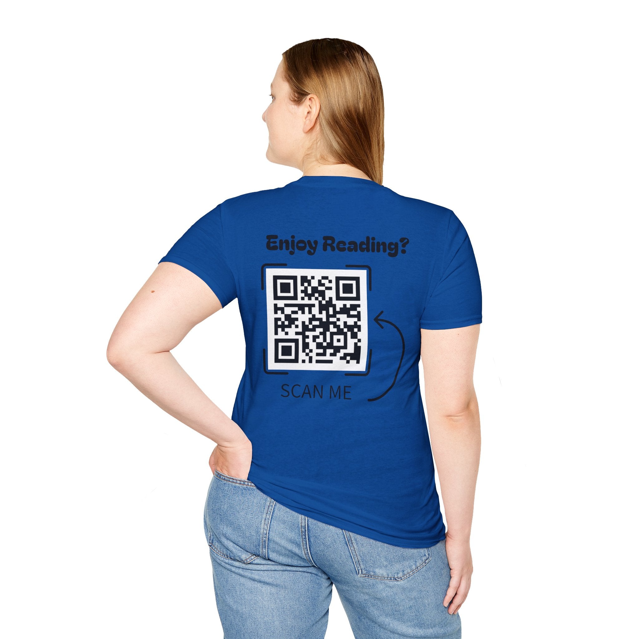 Adventure Graphic T-Shirt — “Adventures of Mongo & Trappy” with Back QR Code