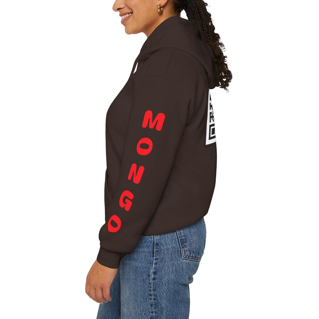 Dog Duo Hoodie — "Mongo and Trappy" Portrait Hoodie with QR Code