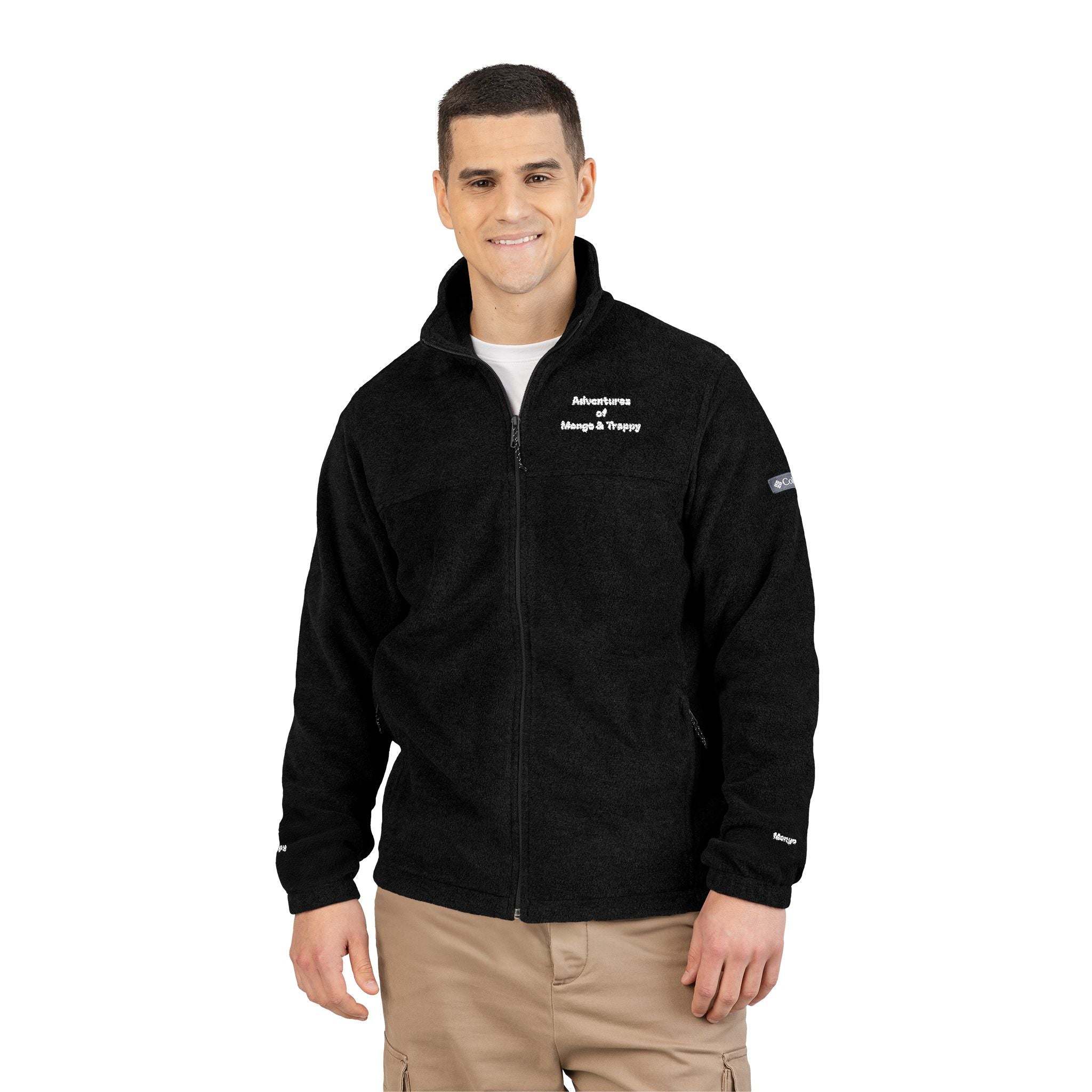 Embroidered Columbia Fleece Jacket – Cozy Dog & Cat Rescue Design