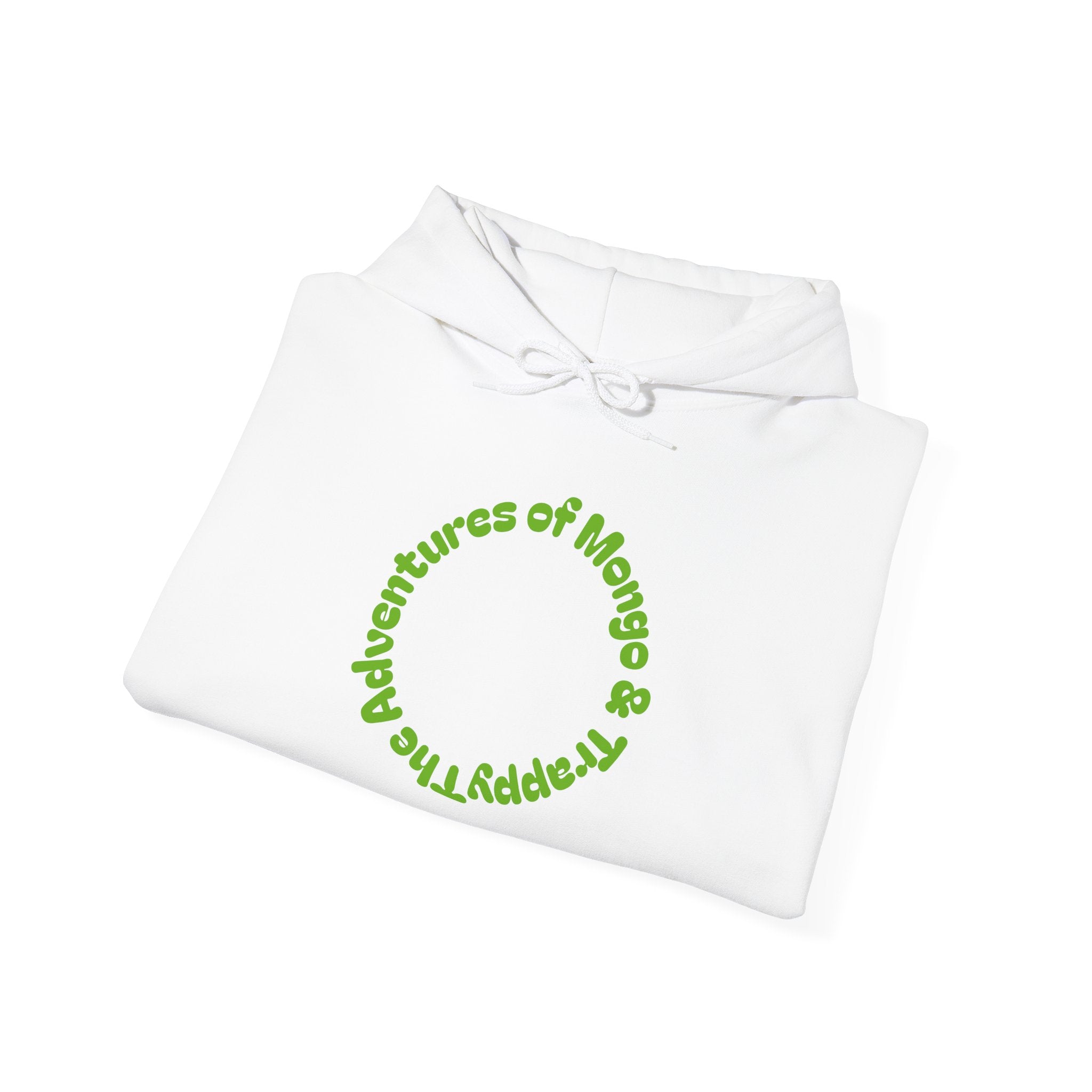 Dog Adventure Hoodie — "The Adventures of Mongo & Trappy" Graphic Hooded Sweatshirt