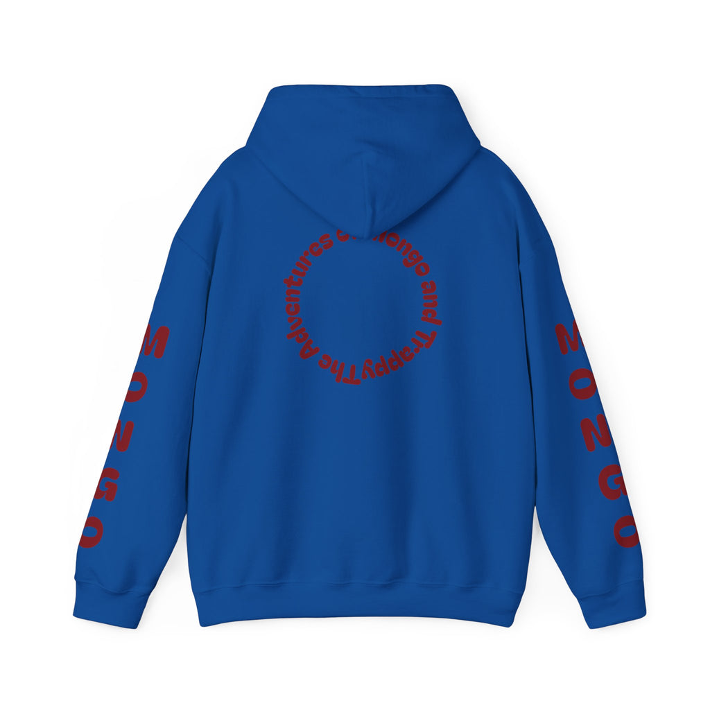 King Mungo Hoodie – Royal Dog Photo Pullover with 'Mungo' Sleeve Text