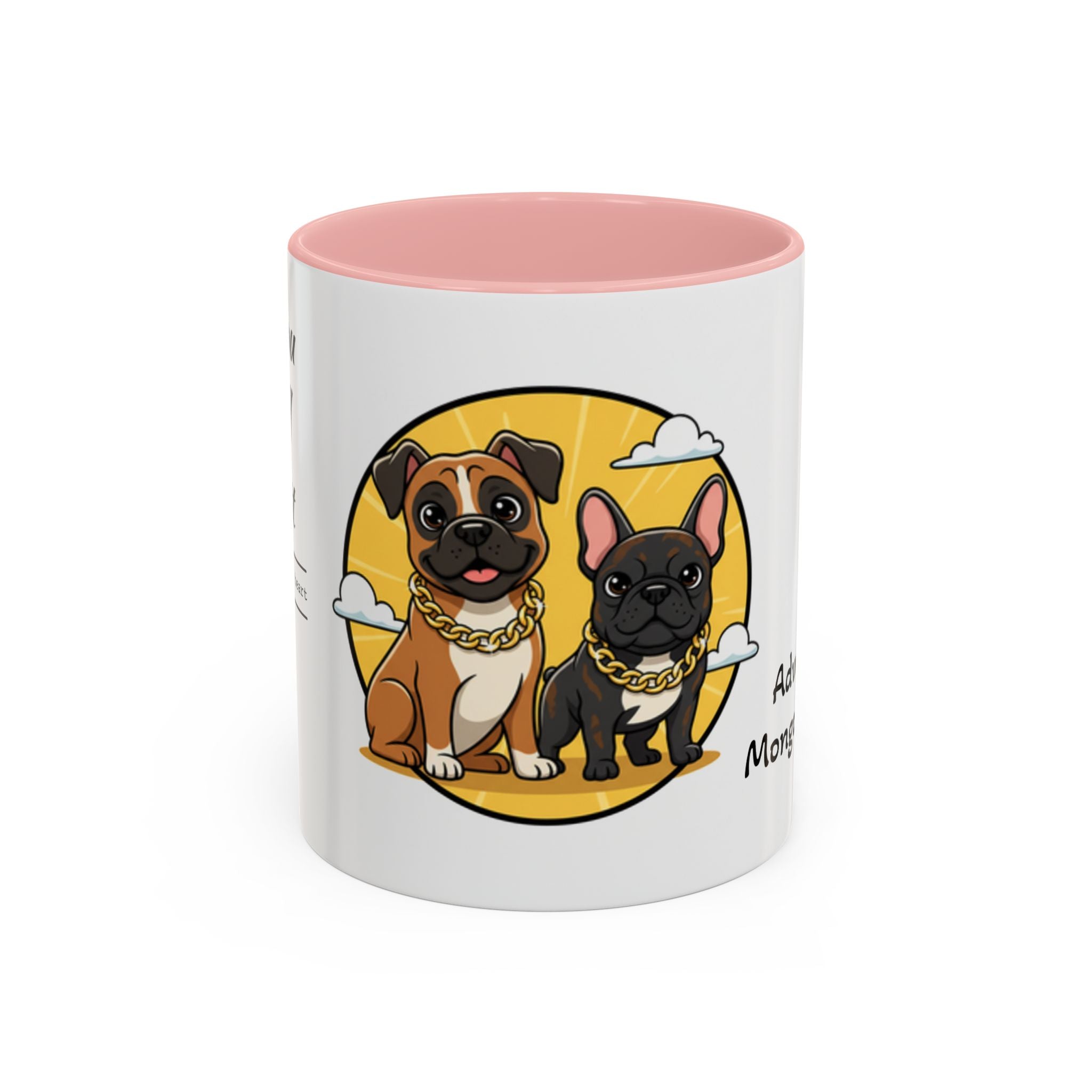 Coffee Mug — 'Adventures of Mongo and Trappy' Cartoon Dog Mug
