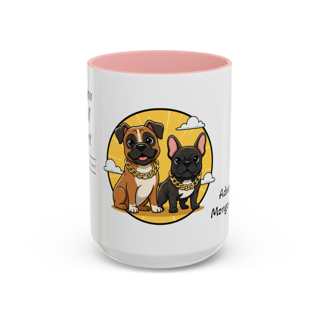 Coffee Mug — 'Adventures of Mongo and Trappy' Cartoon Dog Mug