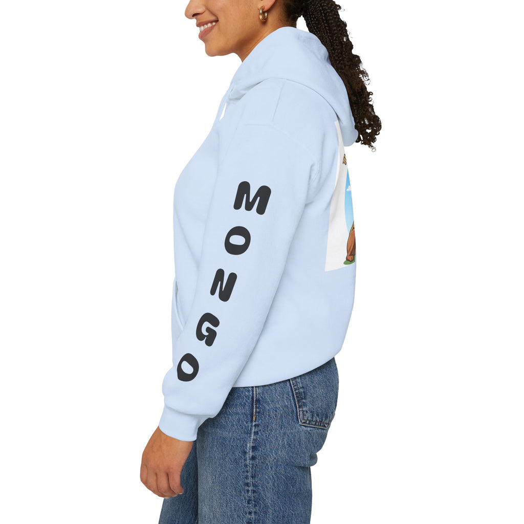 Dog Adventure Hoodie — "The Adventures of Mongo & Trappy" Graphic Hooded Sweatshirt