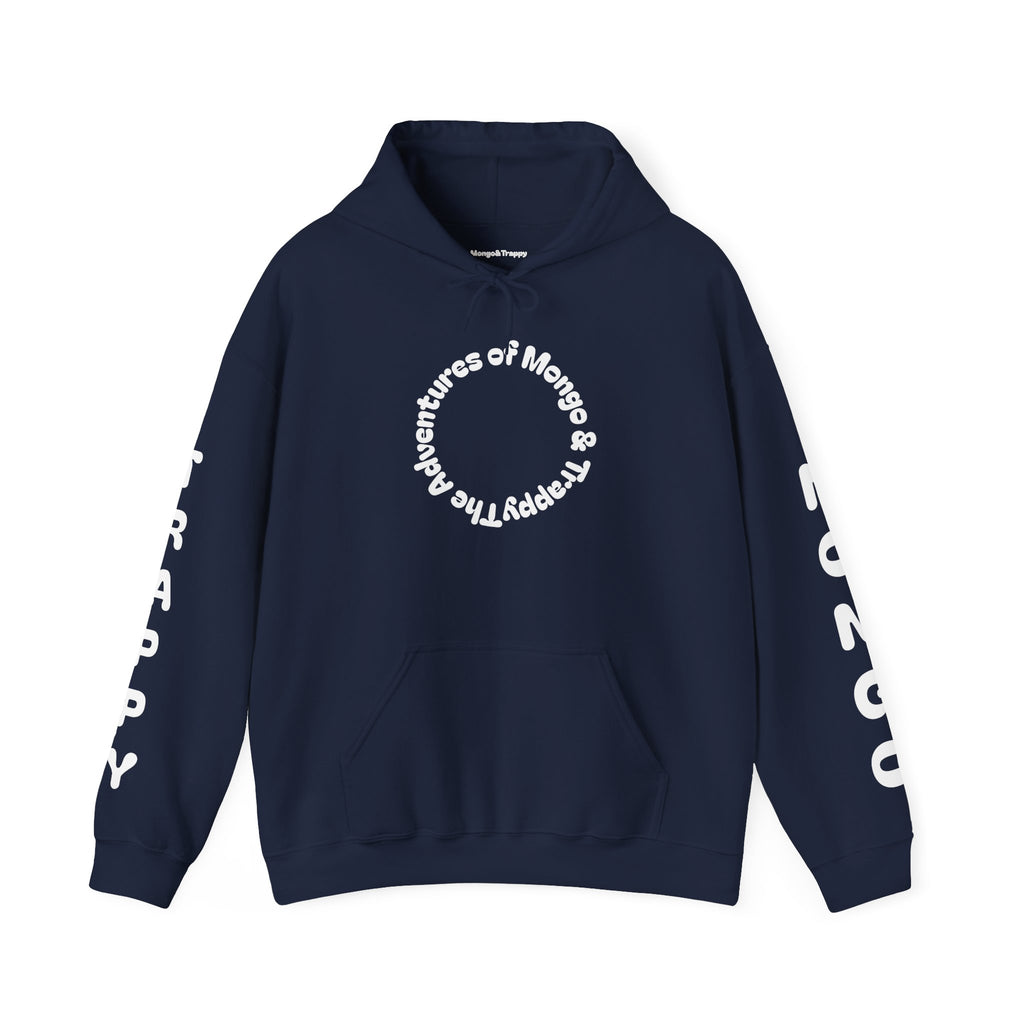 Dog Adventure Hoodie — "The Adventures of Mongo & Trappy" Graphic Hooded Sweatshirt