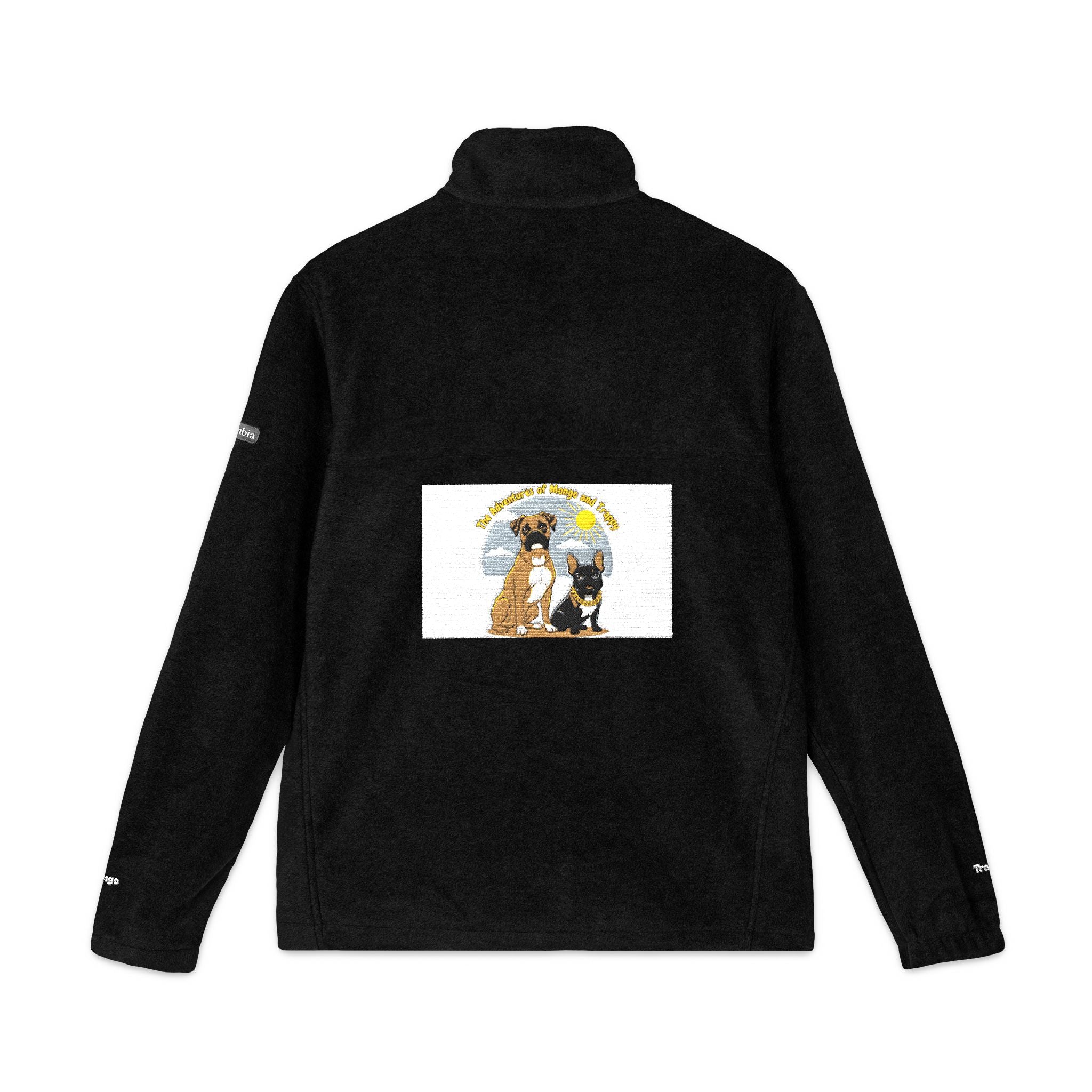 Embroidered Columbia Fleece Jacket – Cozy Dog & Cat Rescue Design