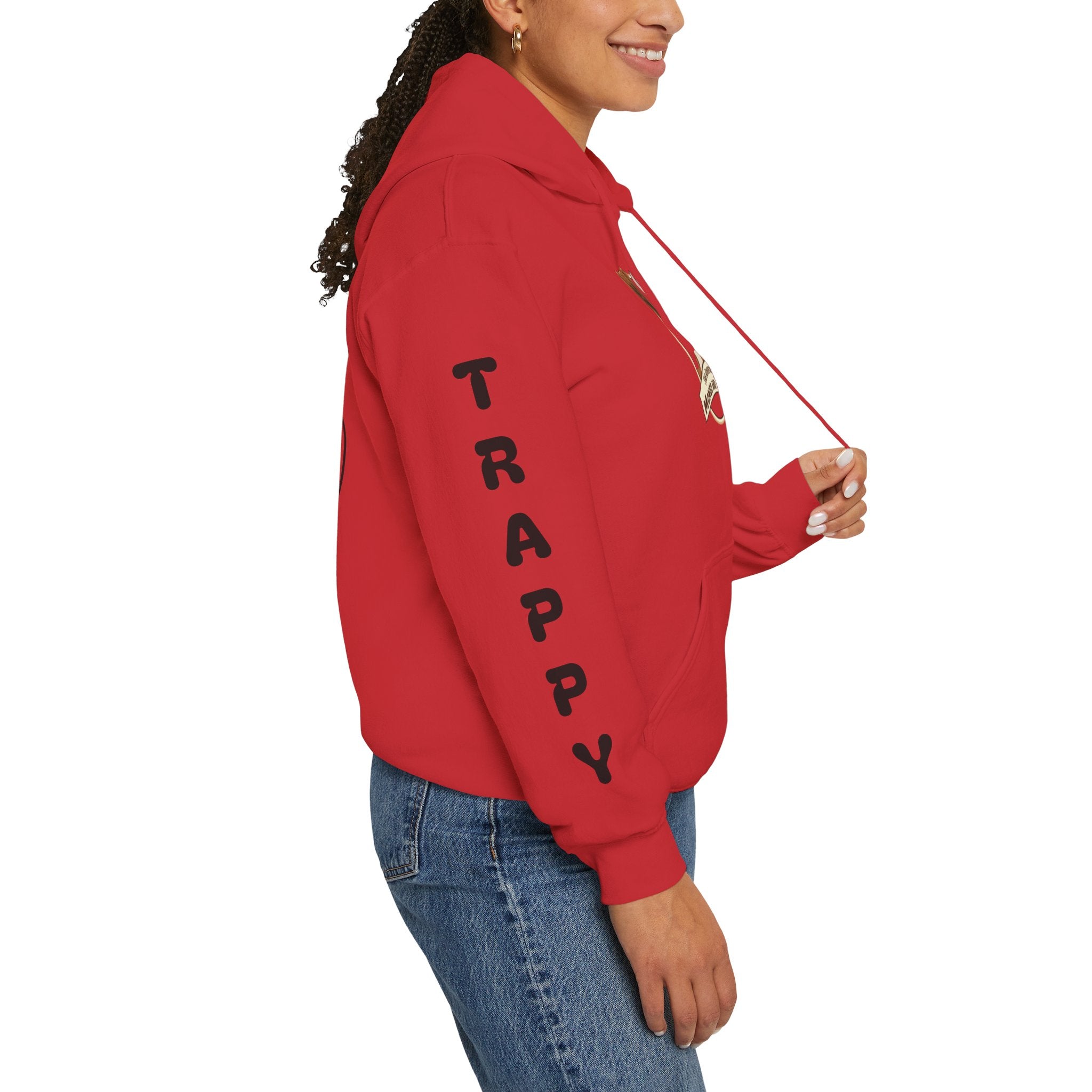 Dog Duo Hoodie — "Mongo and Trappy" Portrait Hoodie with QR Code