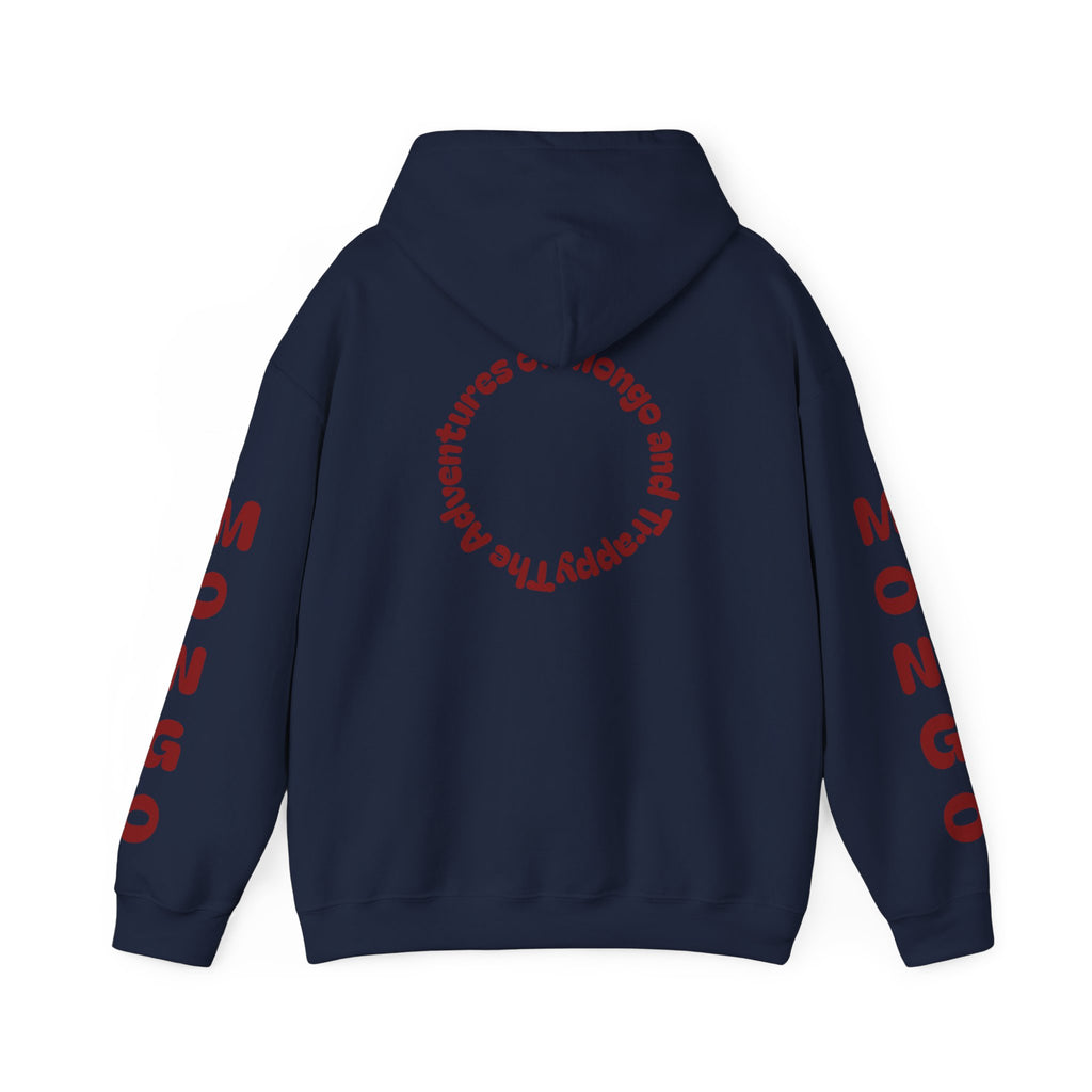 King Mungo Hoodie – Royal Dog Photo Pullover with 'Mungo' Sleeve Text