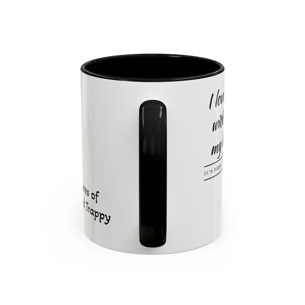 Coffee Mug — 'Adventures of Mongo and Trappy' Cartoon Dog Mug
