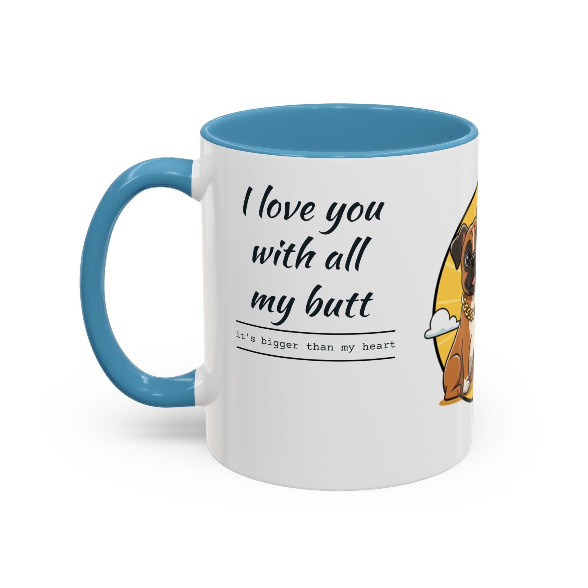 Coffee Mug — 'Adventures of Mongo and Trappy' Cartoon Dog Mug