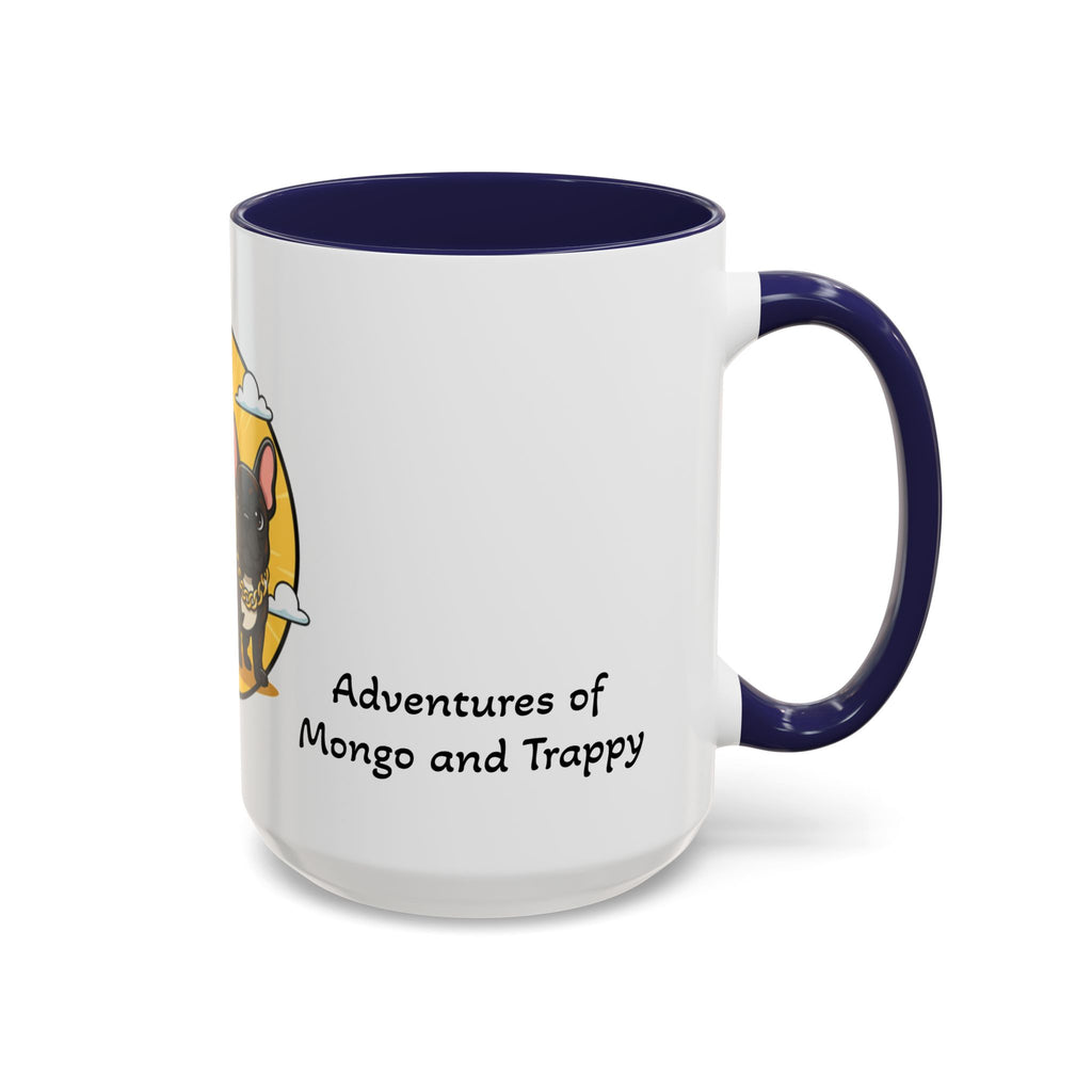 Coffee Mug — 'Adventures of Mongo and Trappy' Cartoon Dog Mug