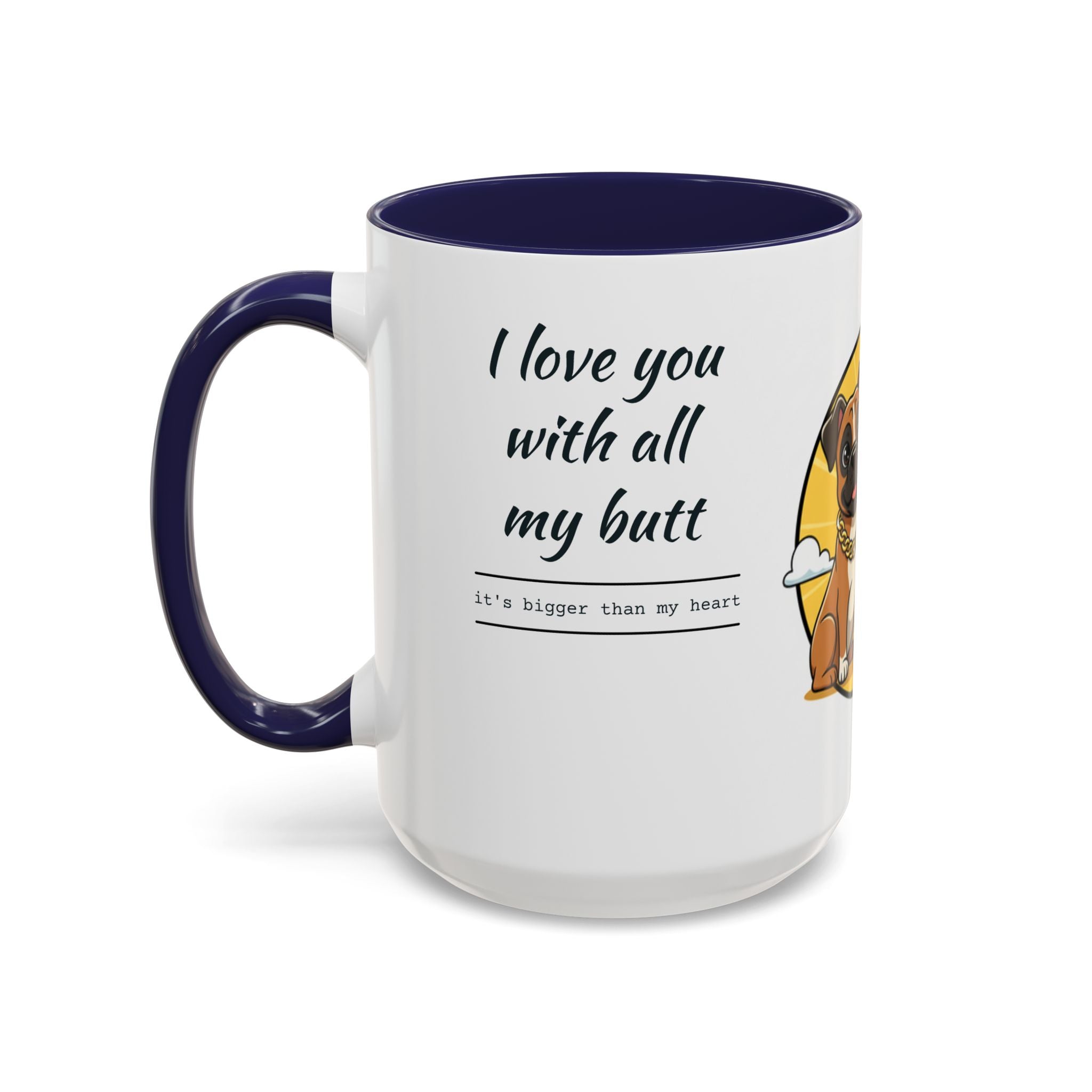 Coffee Mug — 'Adventures of Mongo and Trappy' Cartoon Dog Mug