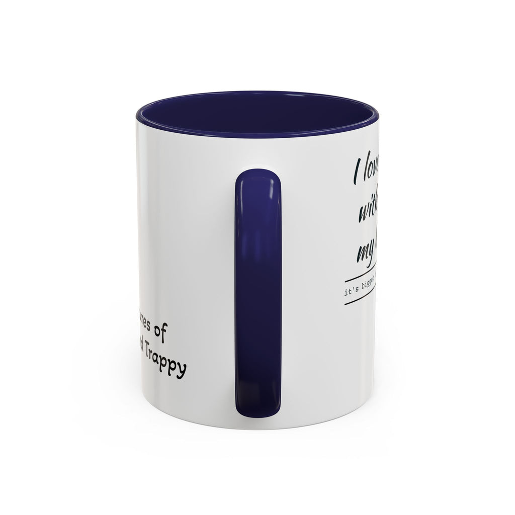Coffee Mug — 'Adventures of Mongo and Trappy' Cartoon Dog Mug