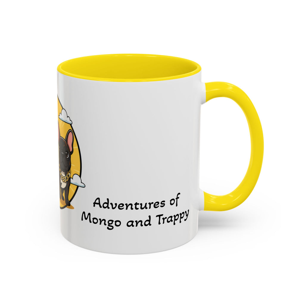 Coffee Mug — 'Adventures of Mongo and Trappy' Cartoon Dog Mug