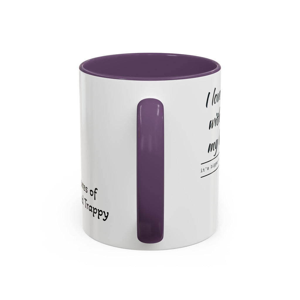 Coffee Mug — 'Adventures of Mongo and Trappy' Cartoon Dog Mug