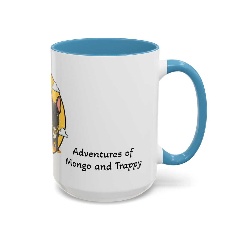 Coffee Mug — 'Adventures of Mongo and Trappy' Cartoon Dog Mug