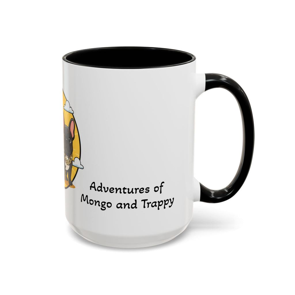 Coffee Mug — 'Adventures of Mongo and Trappy' Cartoon Dog Mug