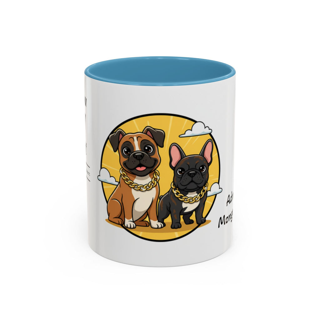 Coffee Mug — 'Adventures of Mongo and Trappy' Cartoon Dog Mug