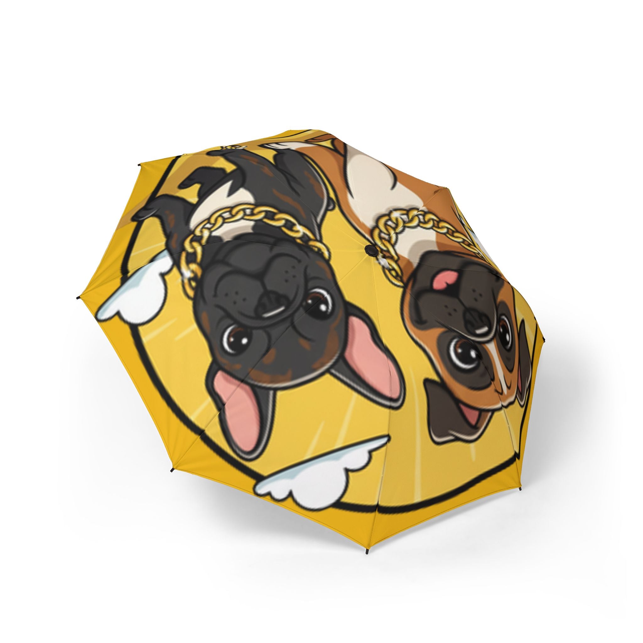 Pop Art Foldable Umbrella — Cute Dogs Rain Parasol