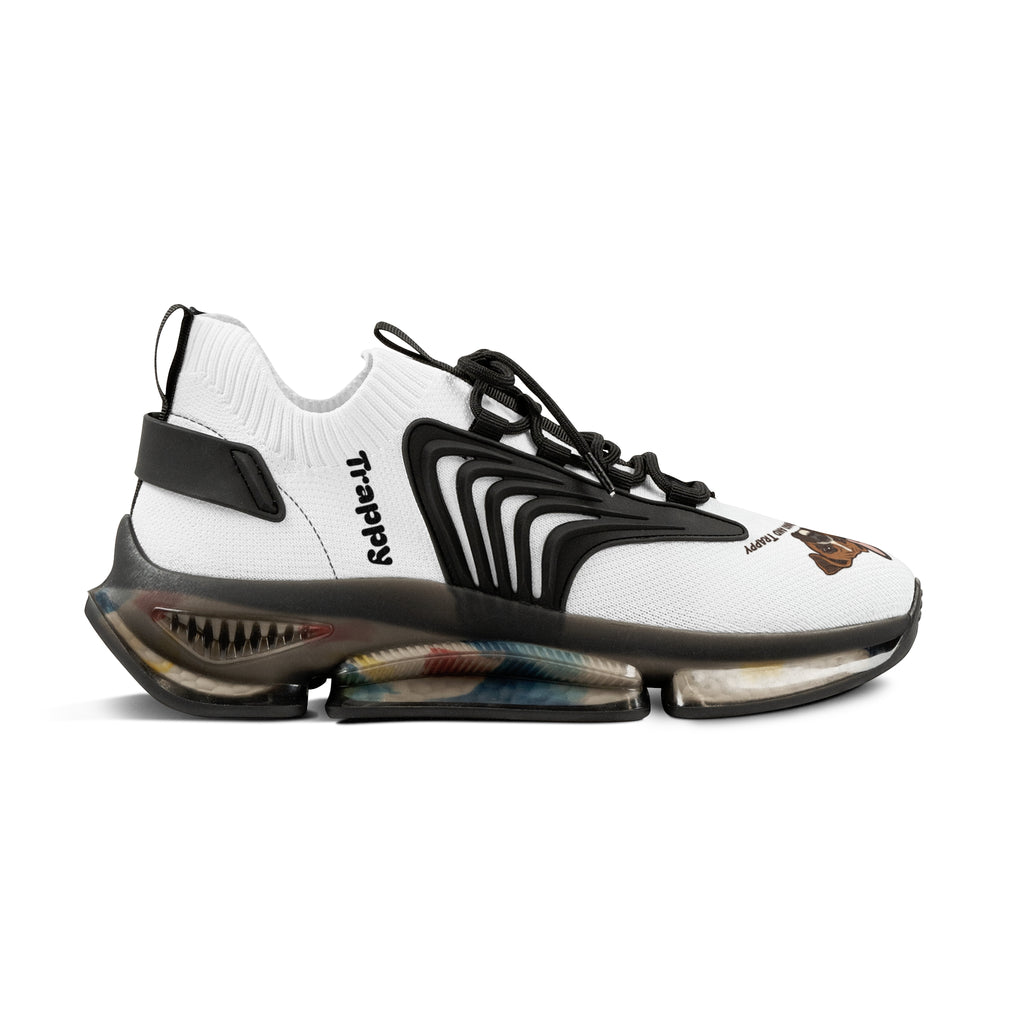 Mesh Sneakers — Custom French Bulldog Graphic Athletic Shoes