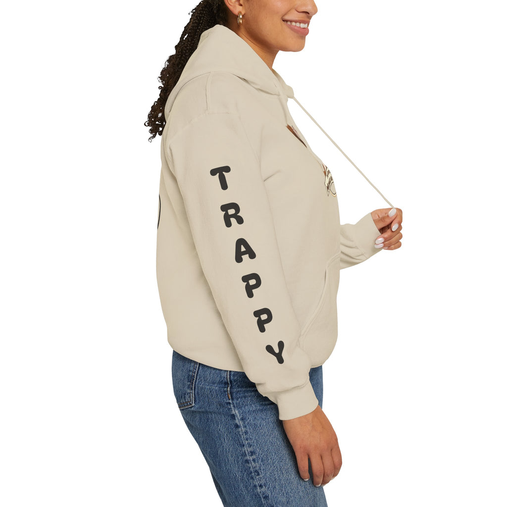 Dog Duo Hoodie — "Mongo and Trappy" Portrait Hoodie with QR Code