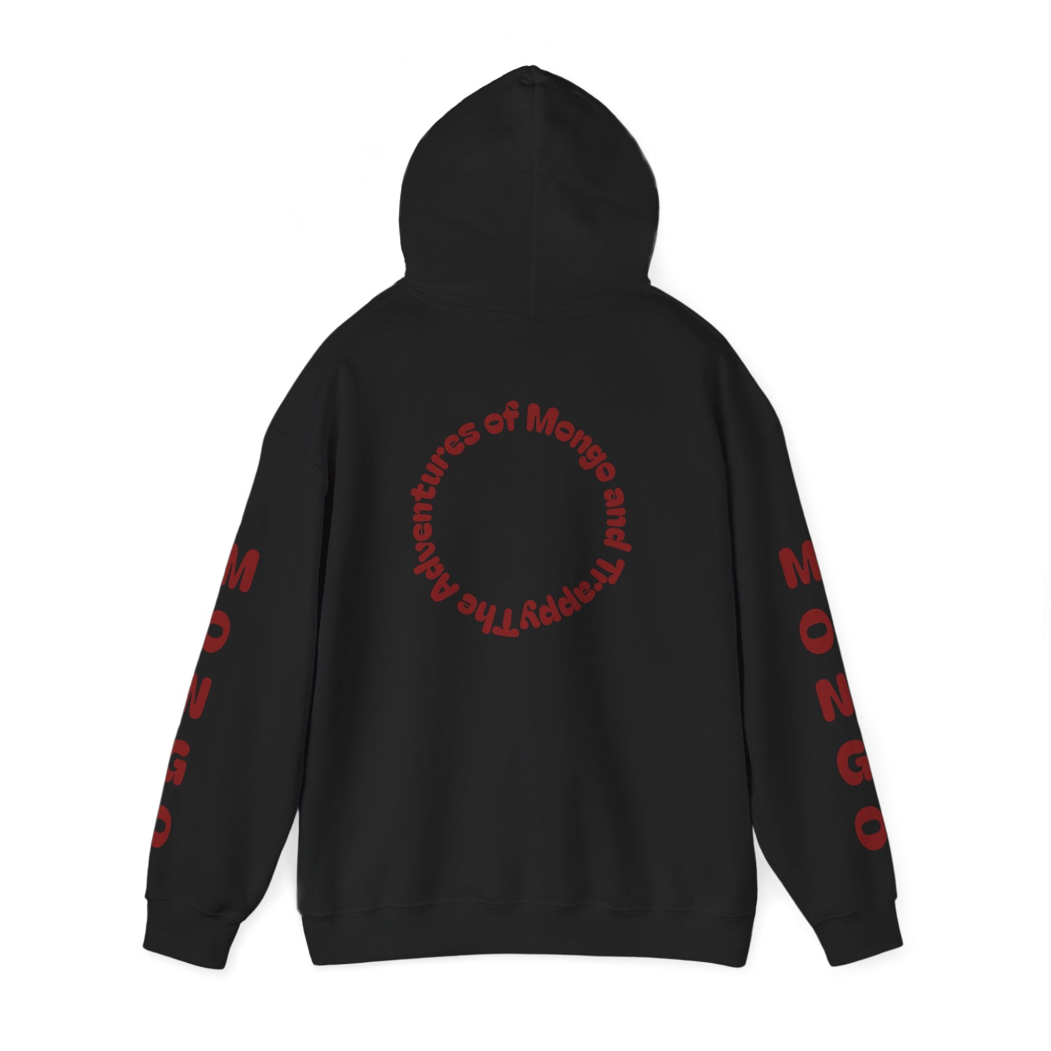 King Mungo Hoodie – Royal Dog Photo Pullover with 'Mungo' Sleeve Text