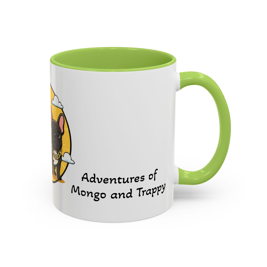 Coffee Mug — 'Adventures of Mongo and Trappy' Cartoon Dog Mug