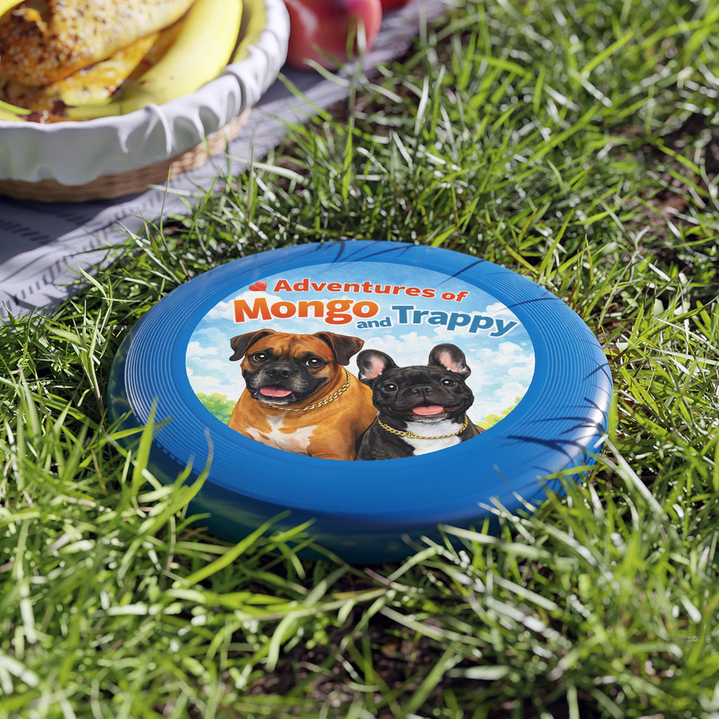 Frisbee — "Adventures of Mongo and Trappy" Dog Toss Disc