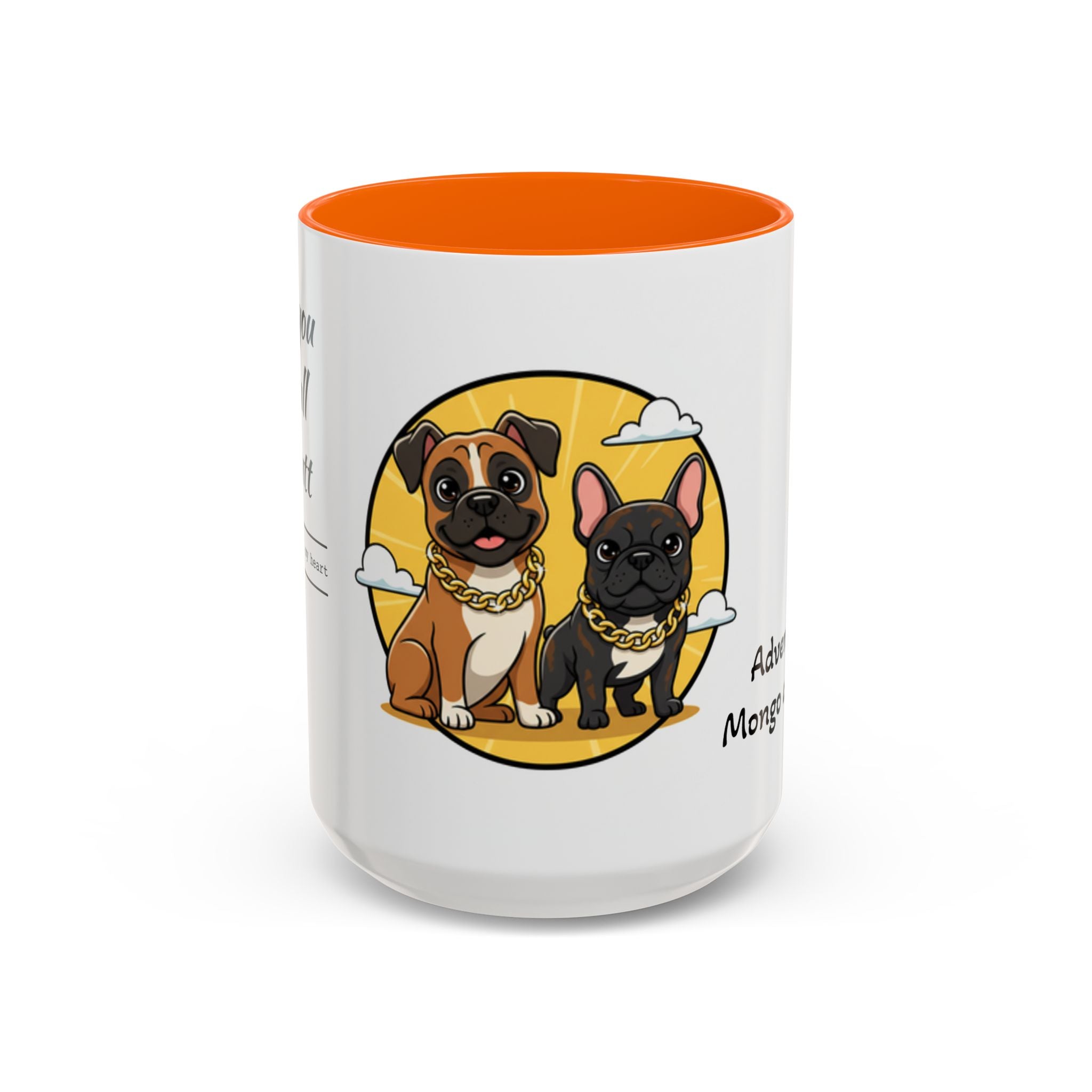 Coffee Mug — 'Adventures of Mongo and Trappy' Cartoon Dog Mug