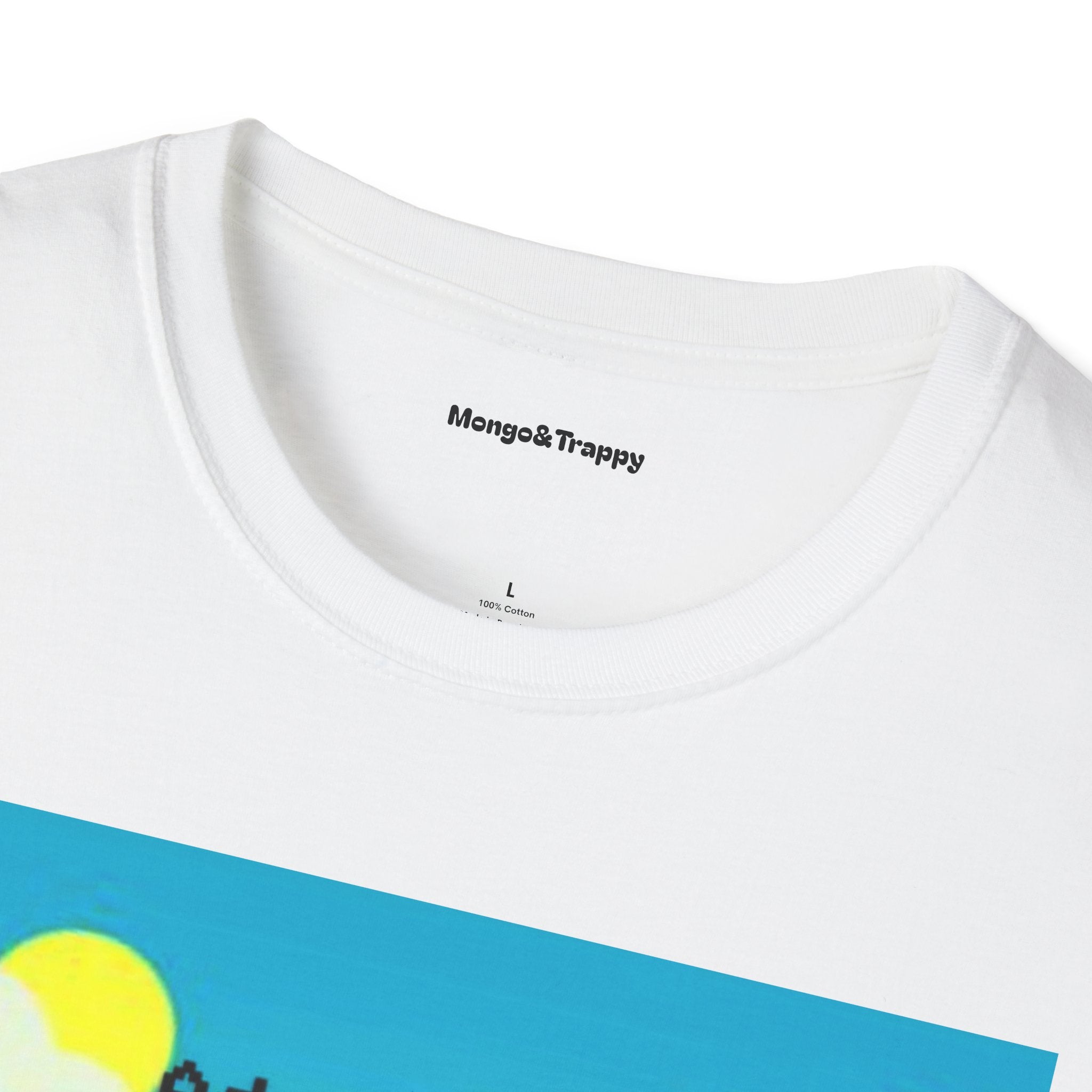 Adventure Graphic T-Shirt — “Adventures of Mongo & Trappy” with Back QR Code