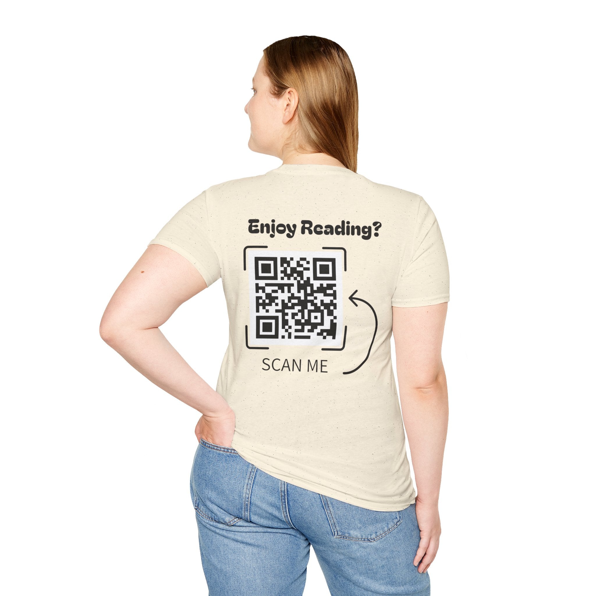 Adventure Graphic T-Shirt — “Adventures of Mongo & Trappy” with Back QR Code