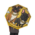 Pop Art Foldable Umbrella — Cute Dogs Rain Parasol