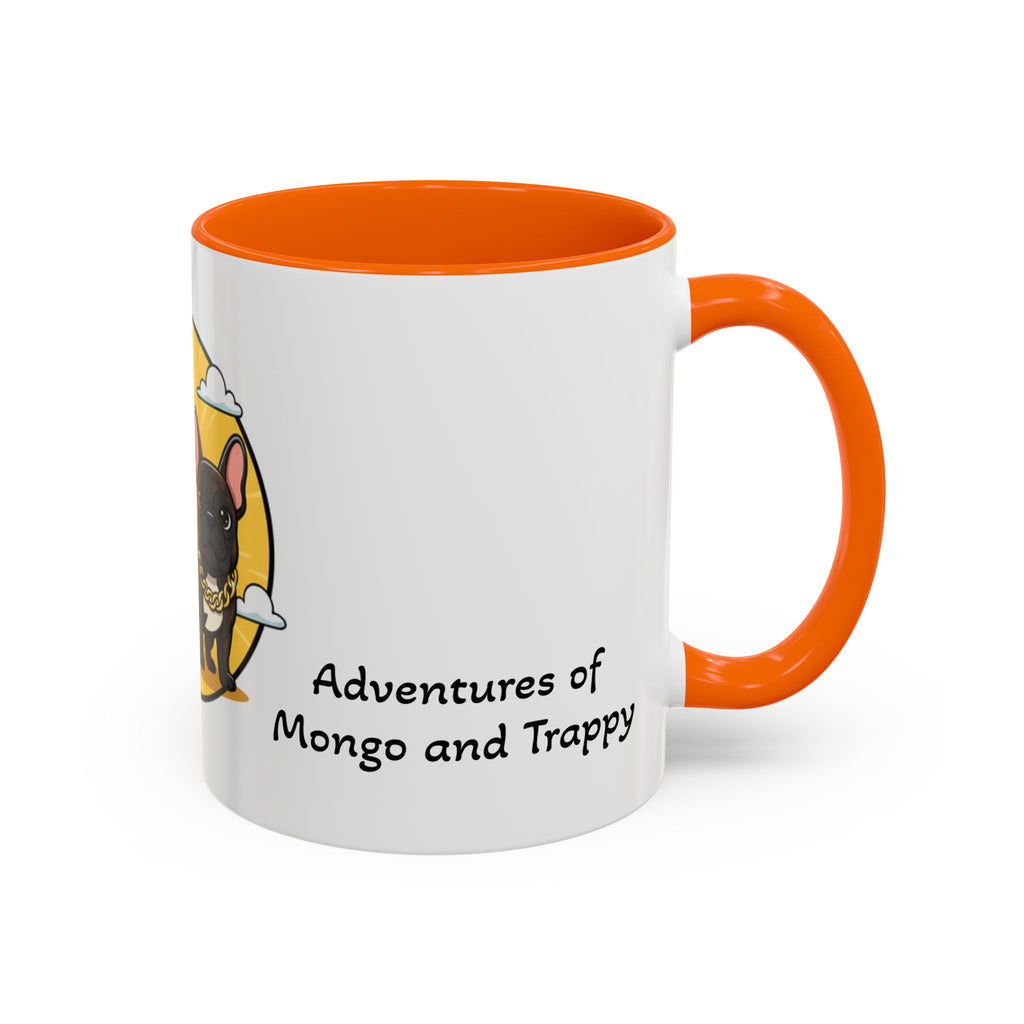 Coffee Mug — 'Adventures of Mongo and Trappy' Cartoon Dog Mug