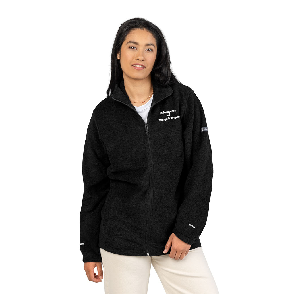 Embroidered Columbia Fleece Jacket – Cozy Dog & Cat Rescue Design