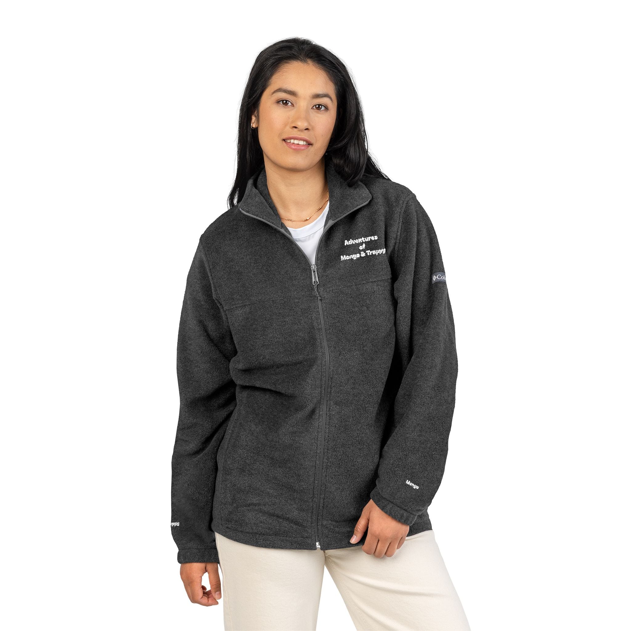 Embroidered Columbia Fleece Jacket – Cozy Dog & Cat Rescue Design