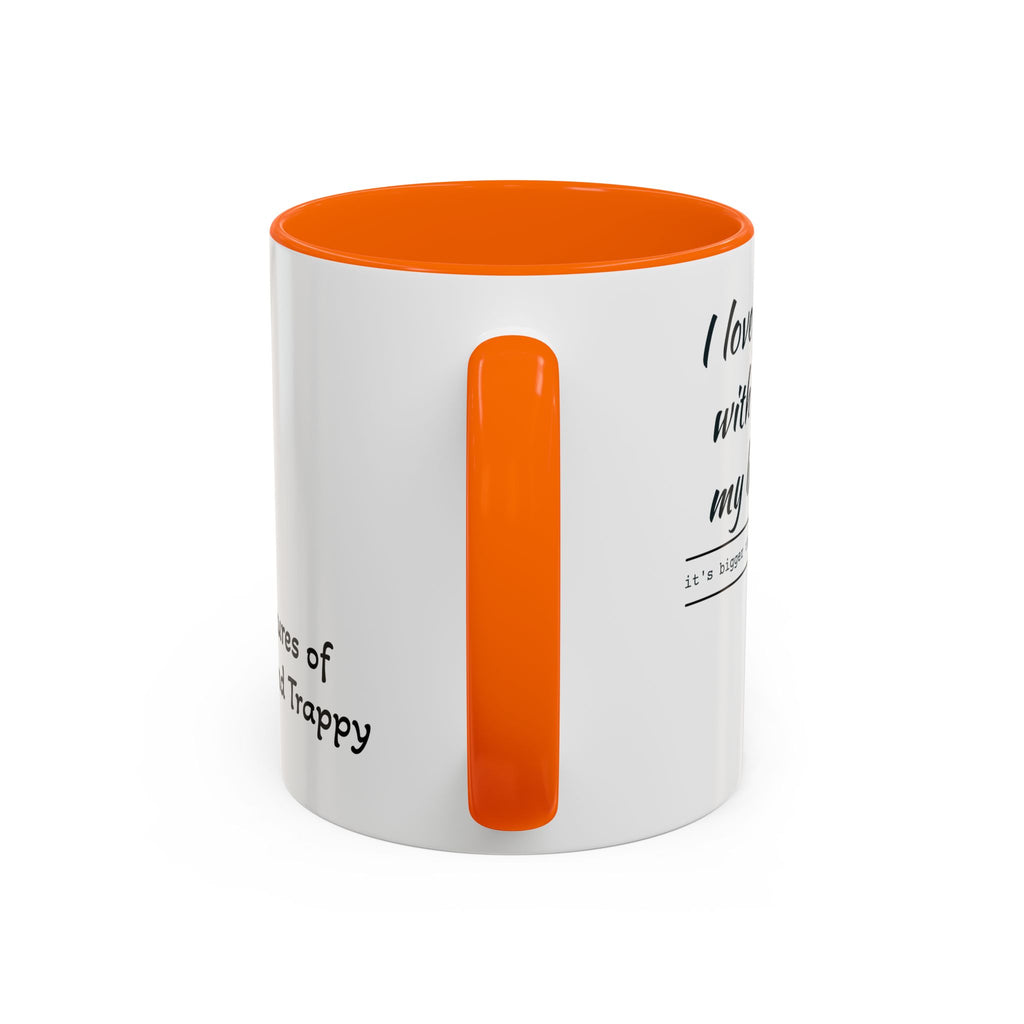 Coffee Mug — 'Adventures of Mongo and Trappy' Cartoon Dog Mug