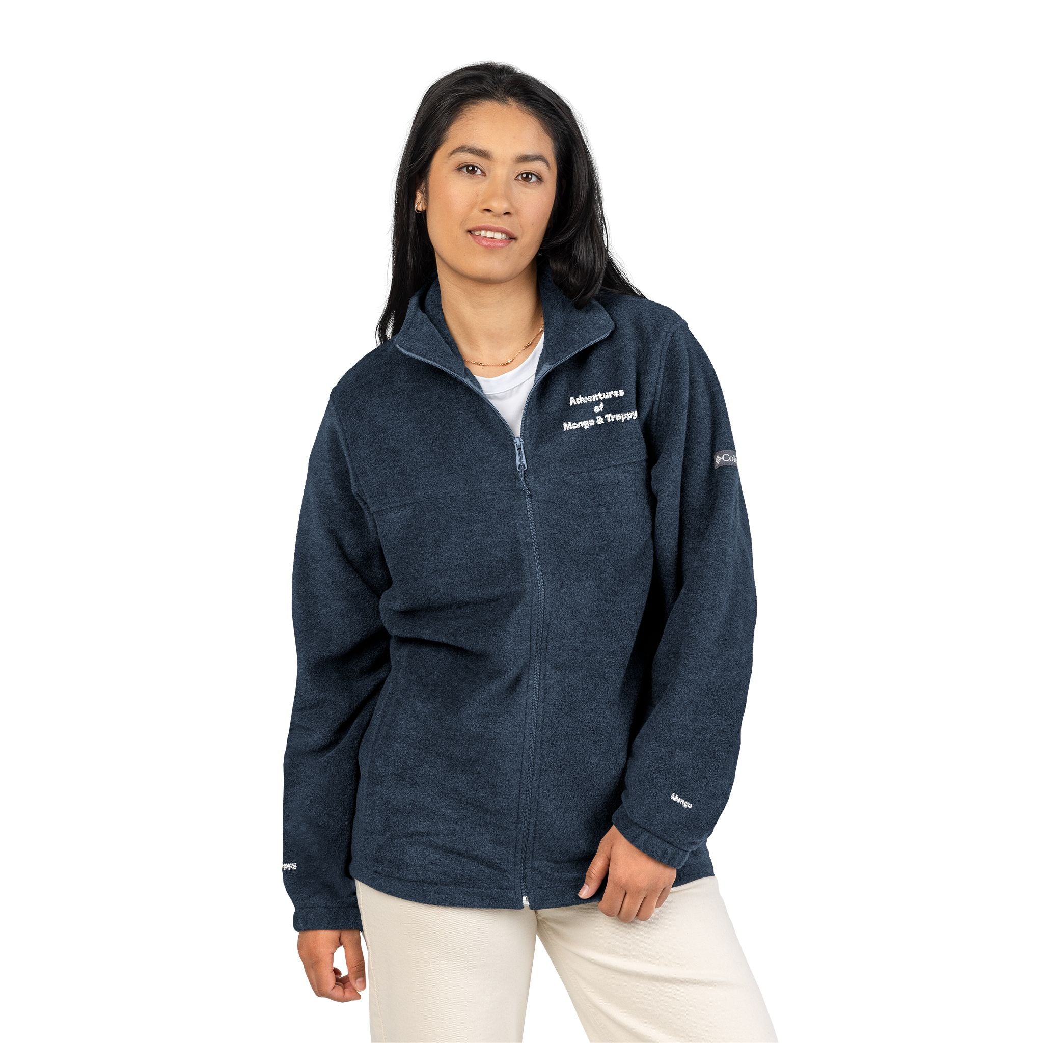 Embroidered Columbia Fleece Jacket – Cozy Dog & Cat Rescue Design