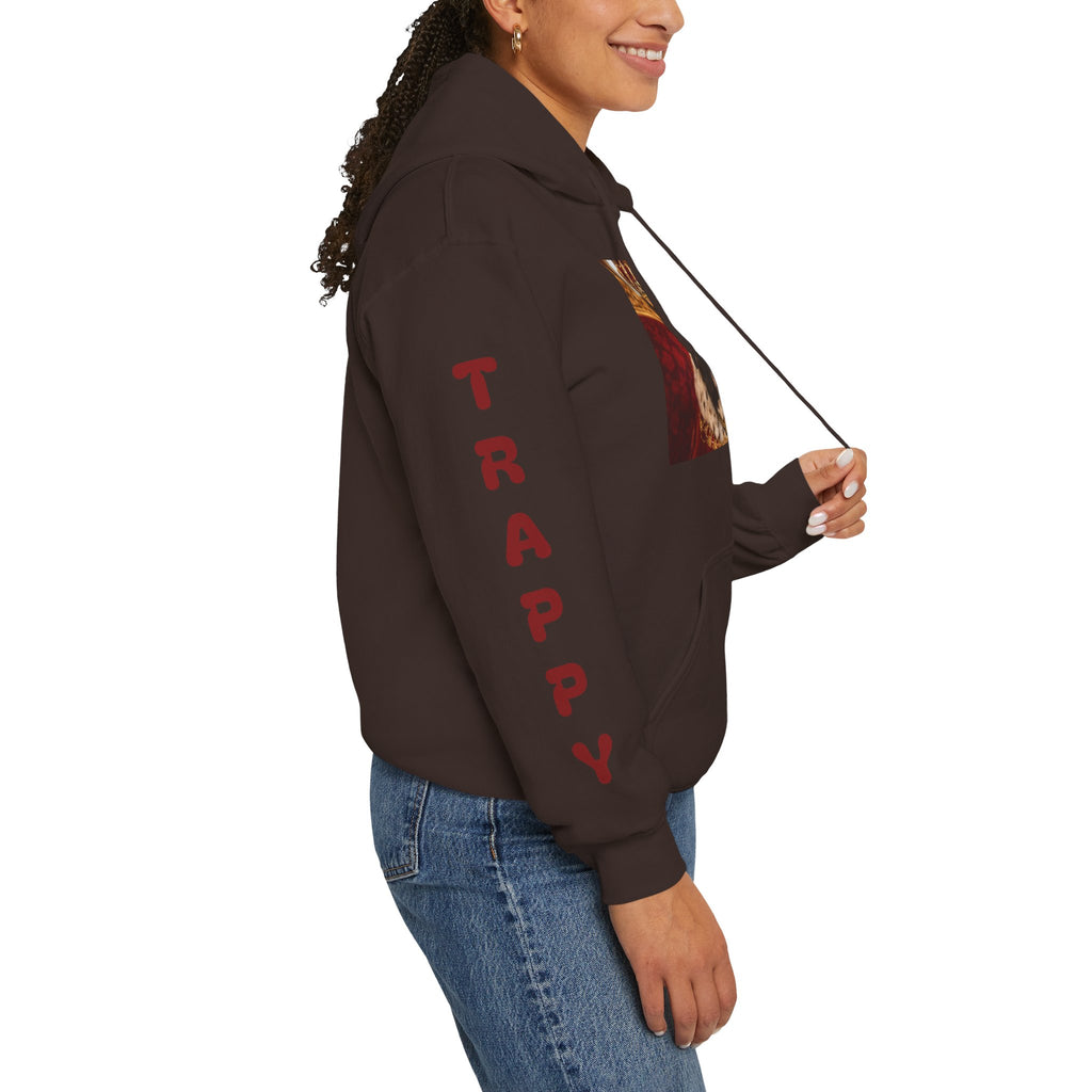 King Tuffy Crowned Dog Hoodie — Royal Dog Portrait Sweatshirt