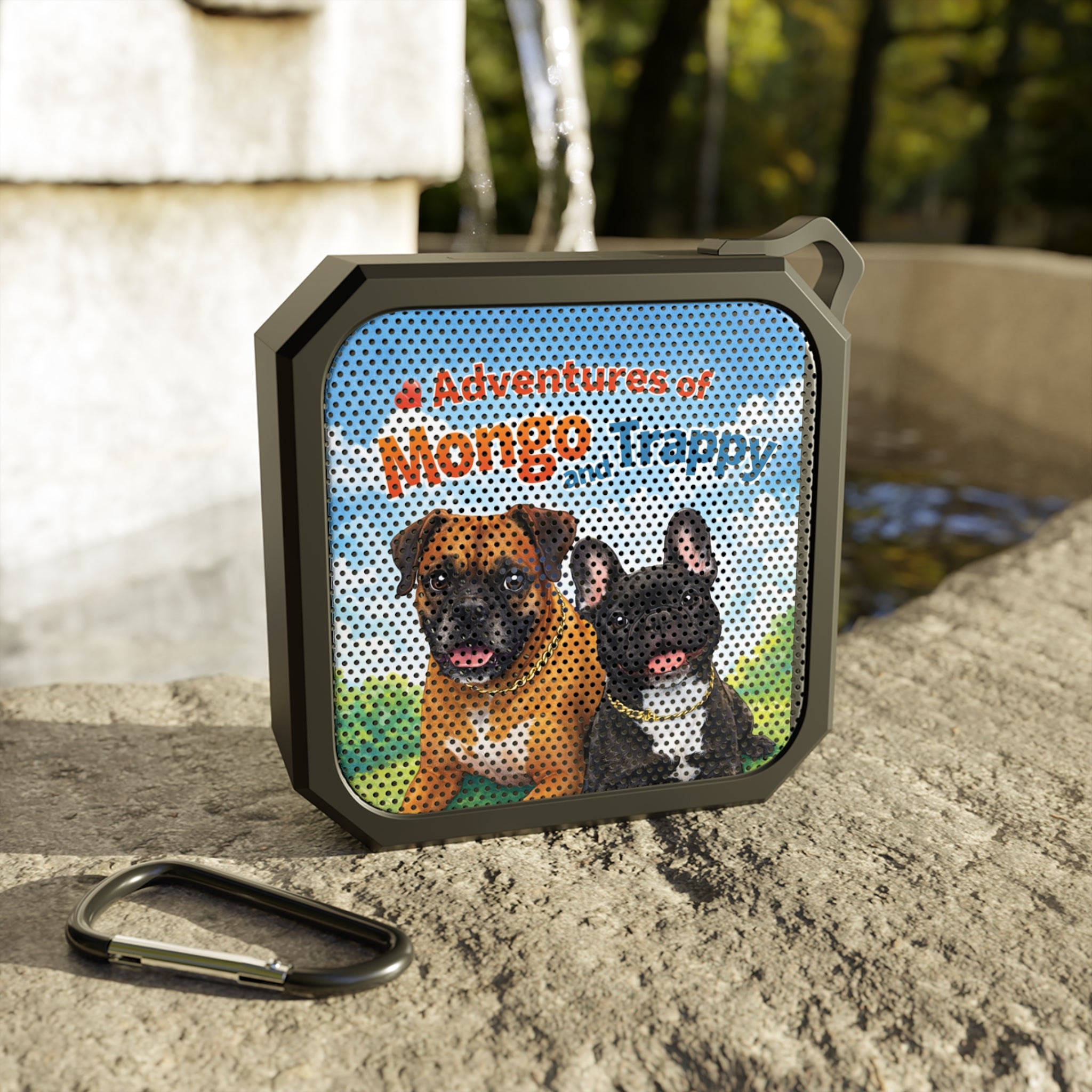 Bluetooth Speaker — Adventures of Mongo & Trappy Outdoor Portable Speaker
