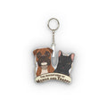 Custom Pet Photo Mini Plush Keychain