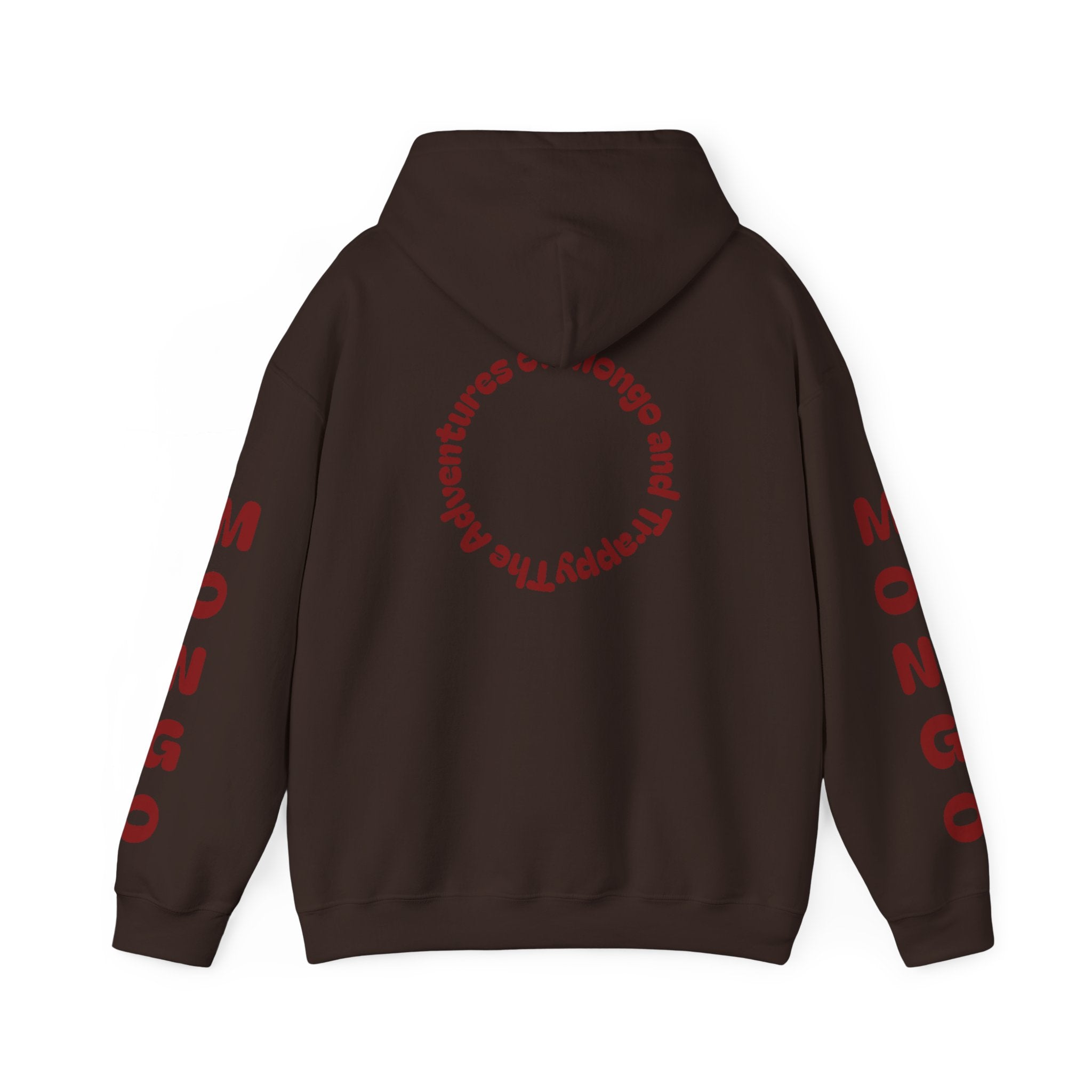 King Mungo Hoodie – Royal Dog Photo Pullover with 'Mungo' Sleeve Text