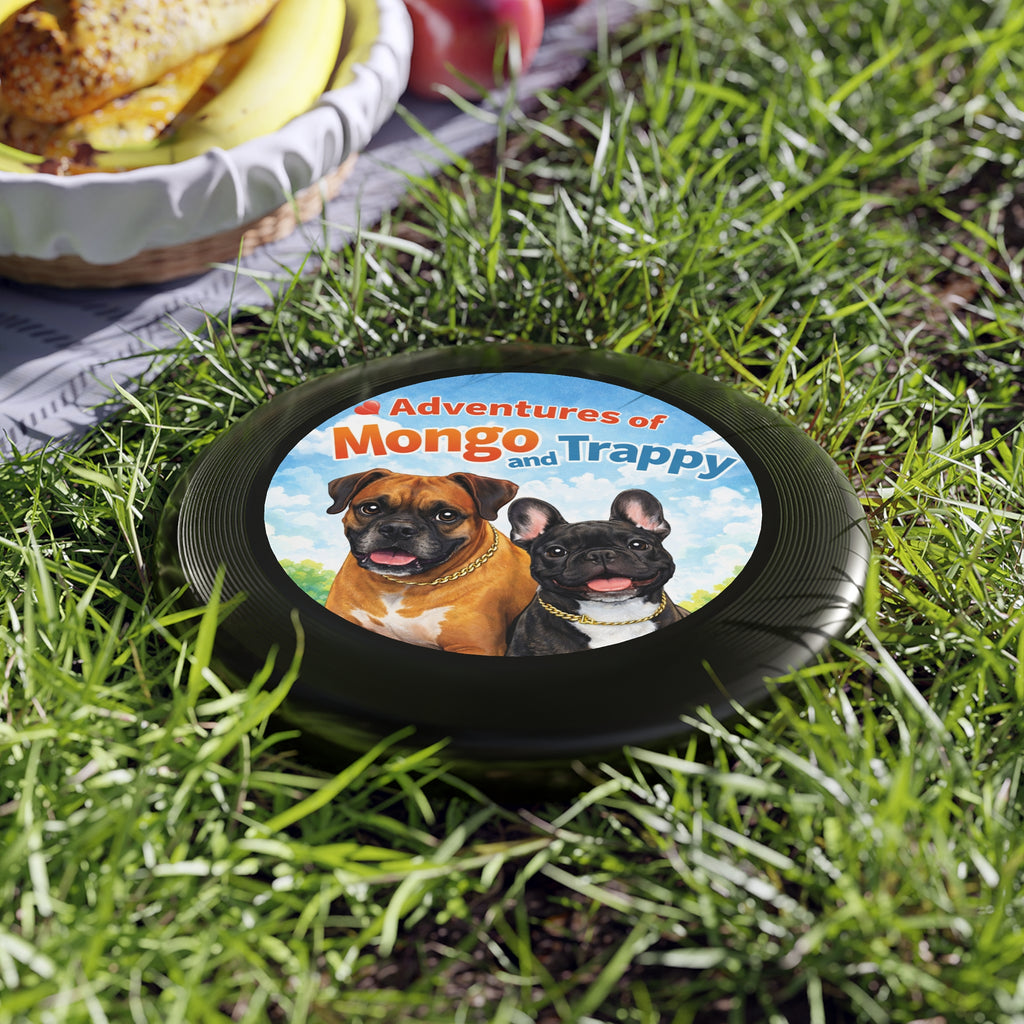 Frisbee — "Adventures of Mongo and Trappy" Dog Toss Disc