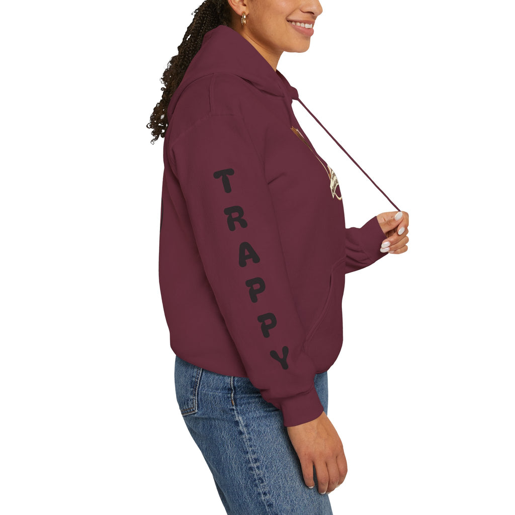 Dog Duo Hoodie — "Mongo and Trappy" Portrait Hoodie with QR Code