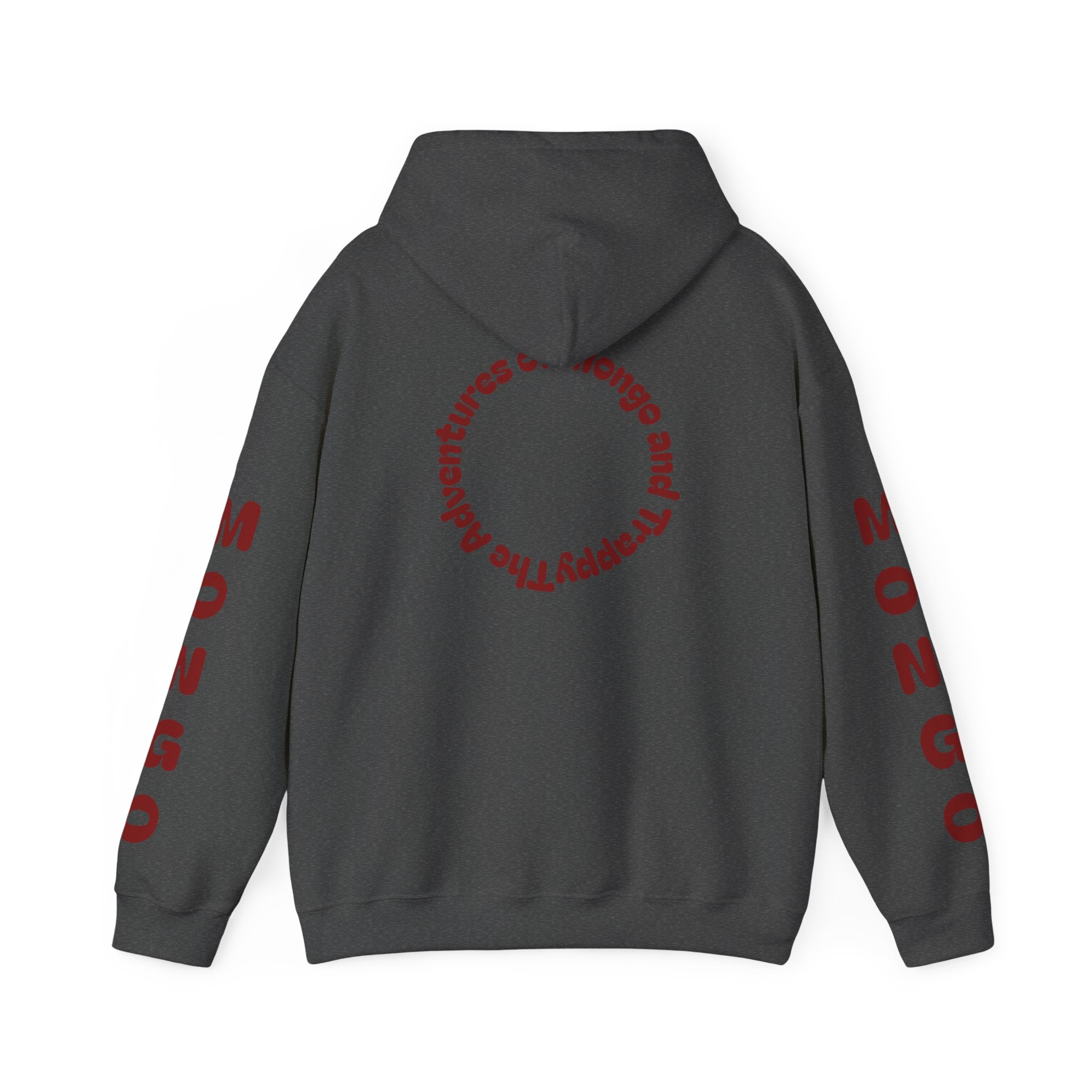 King Mungo Hoodie – Royal Dog Photo Pullover with 'Mungo' Sleeve Text