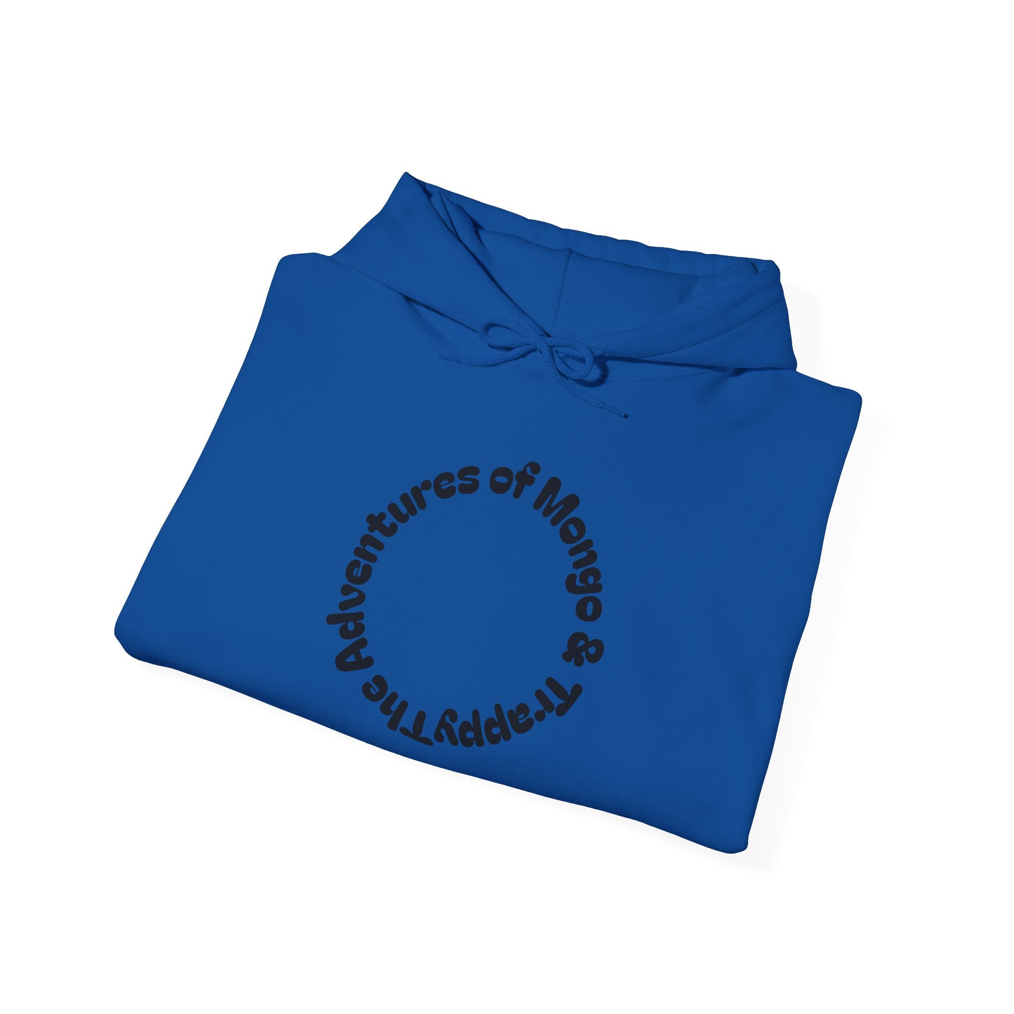 Dog Adventure Hoodie — "The Adventures of Mongo & Trappy" Graphic Hooded Sweatshirt