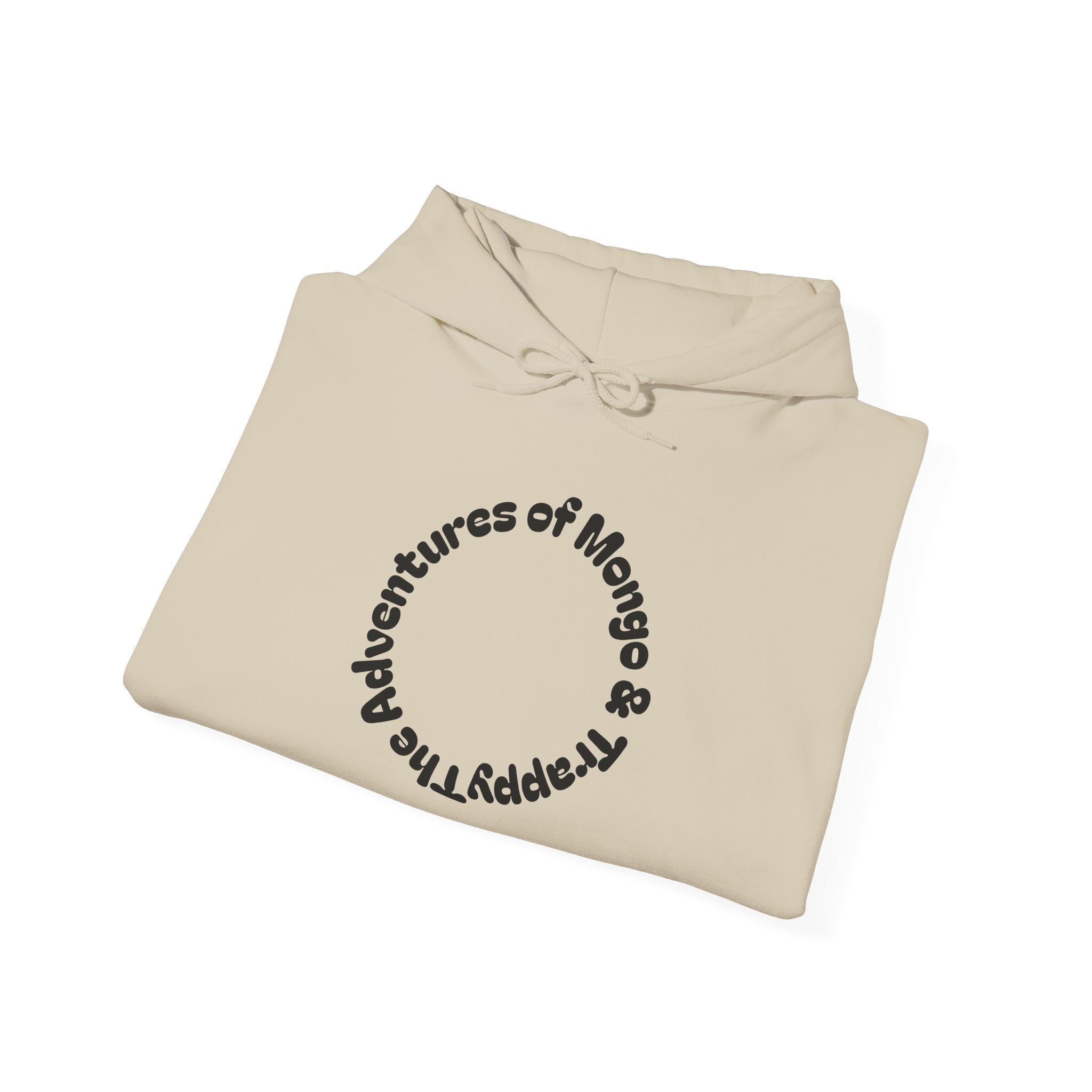Dog Adventure Hoodie — "The Adventures of Mongo & Trappy" Graphic Hooded Sweatshirt