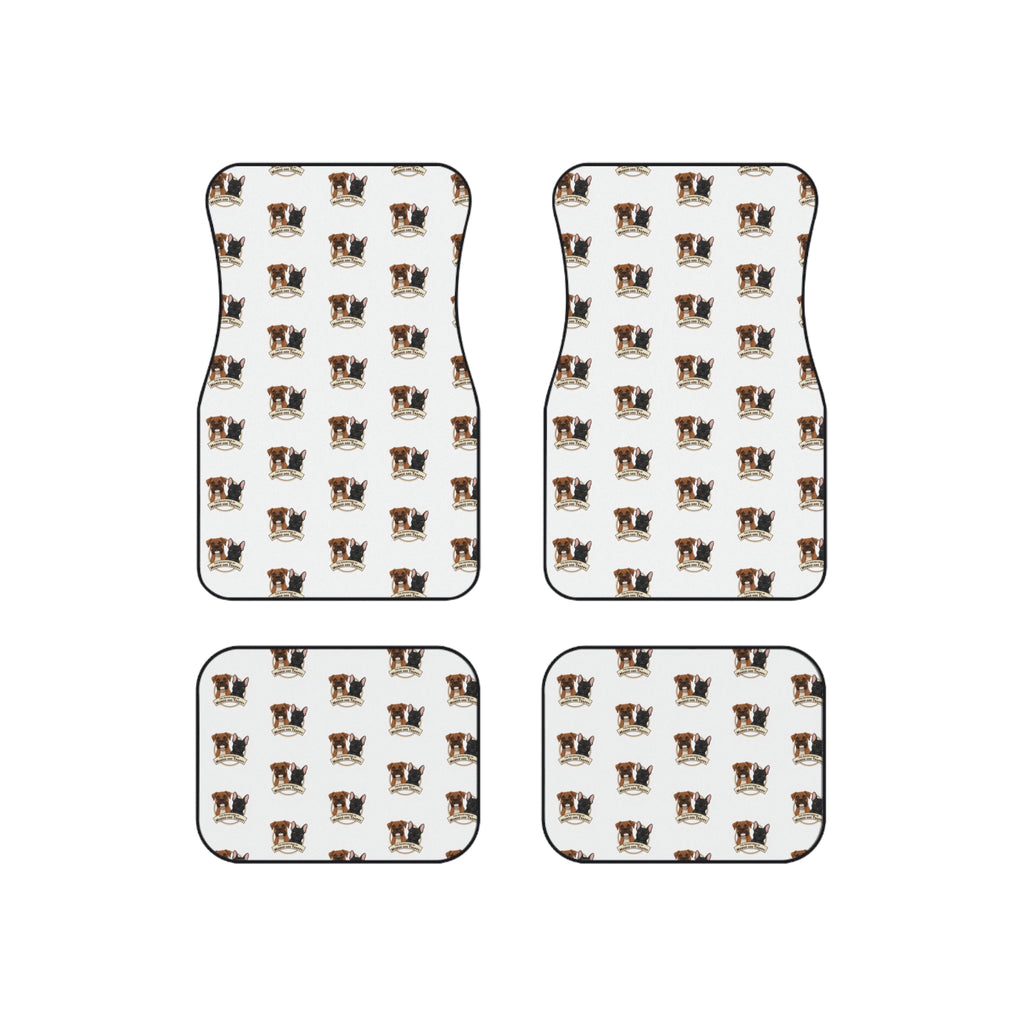 Adventures Pattern Car Floor Mats (Set of 4)