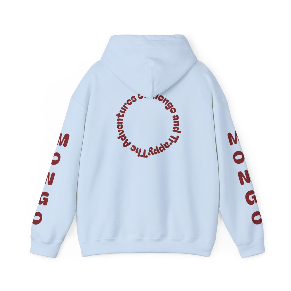 King Mungo Hoodie – Royal Dog Photo Pullover with 'Mungo' Sleeve Text